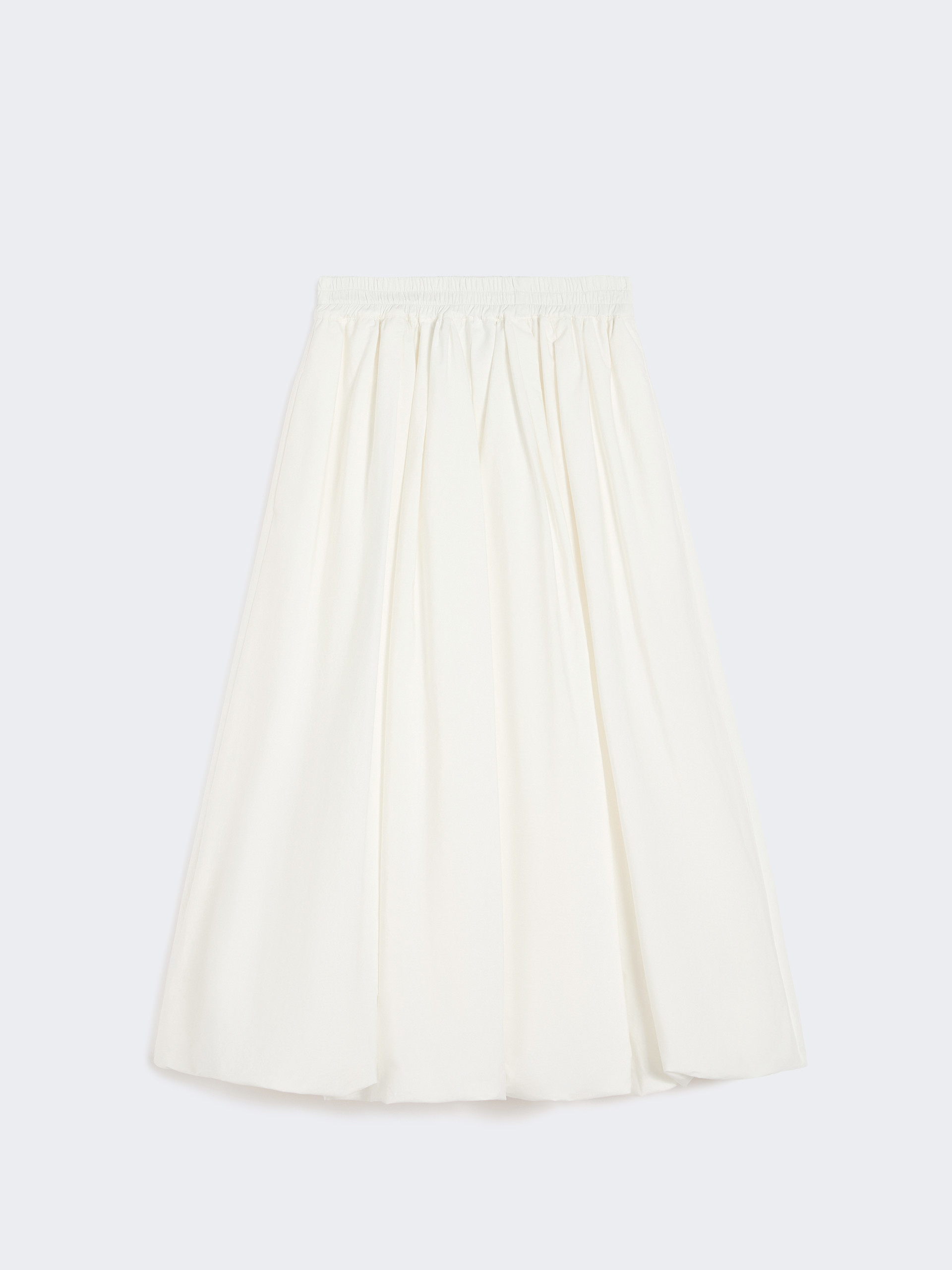 Cotton balloon skirt - IVORY - Weekend Max Mara - 4