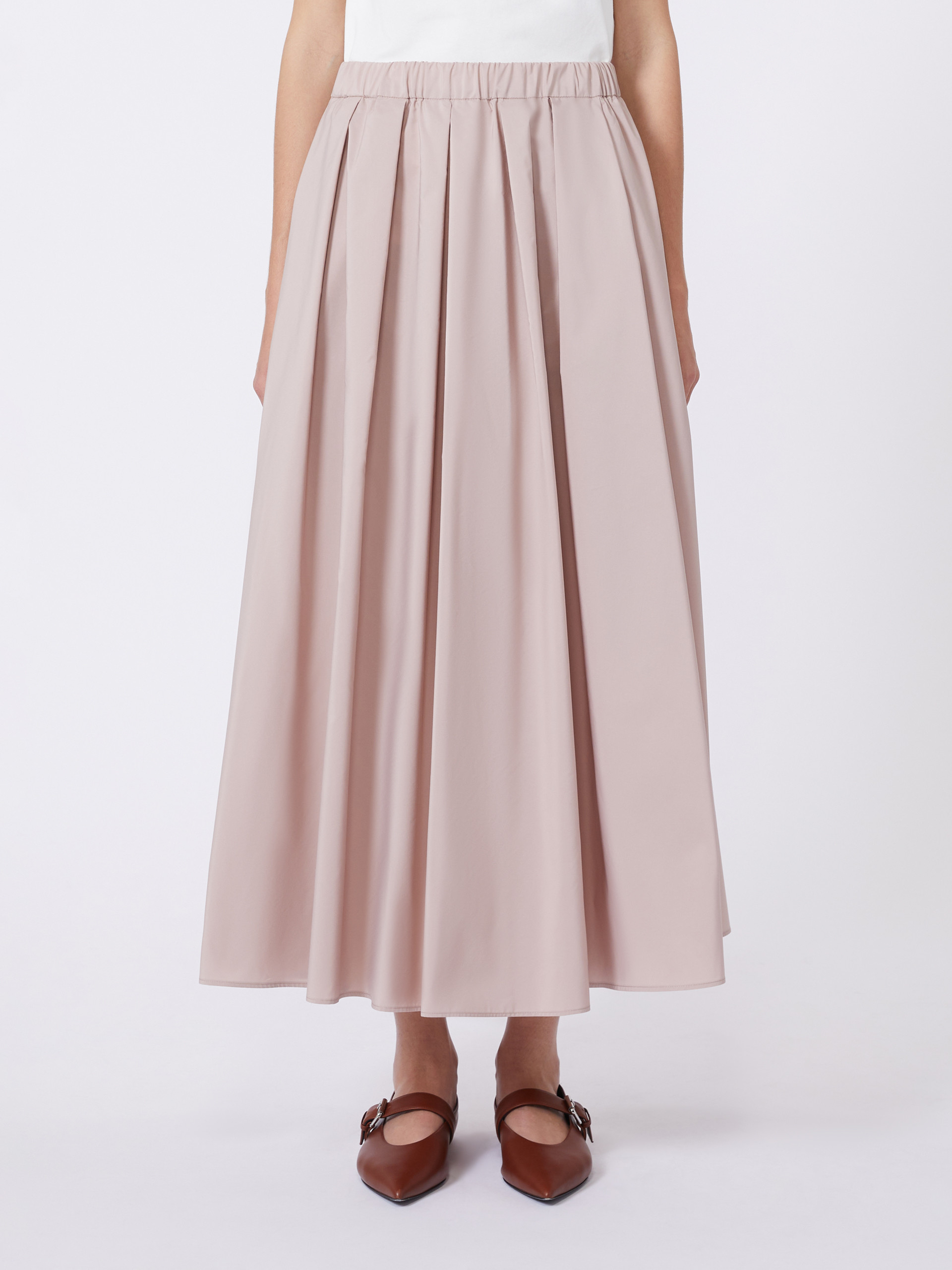 Long taffeta skirt - ANTIQUE ROSE - Weekend Max Mara - 2