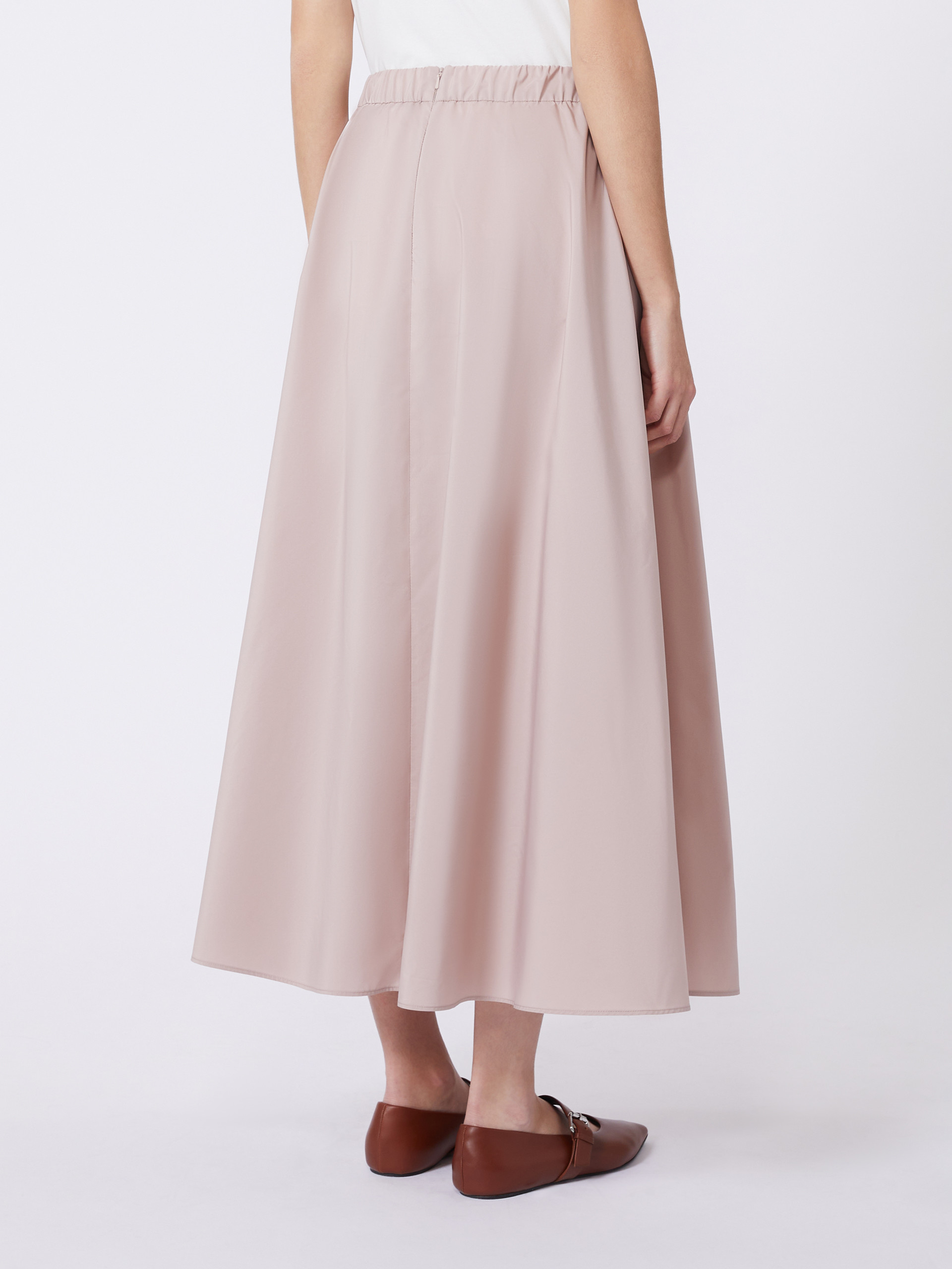 Long taffeta skirt - ANTIQUE ROSE - Weekend Max Mara - 3