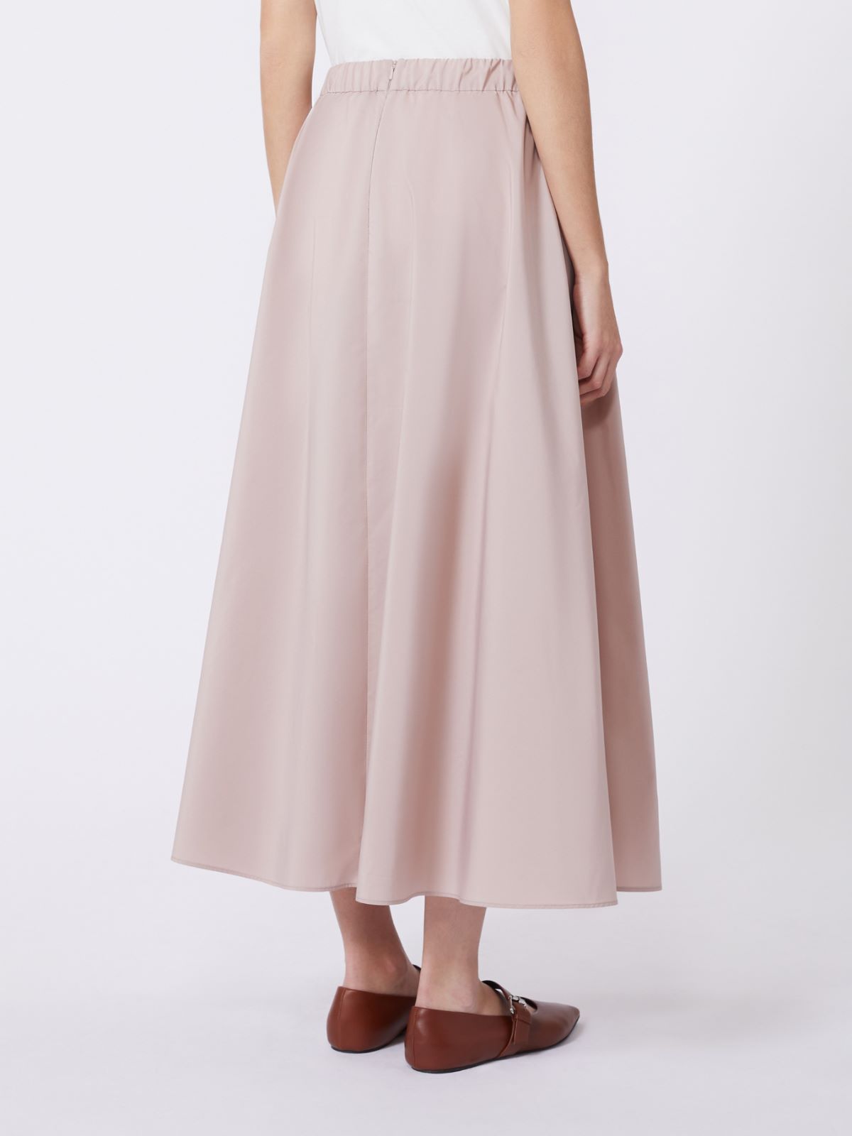 Long taffeta skirt - ANTIQUE ROSE - Weekend - 3