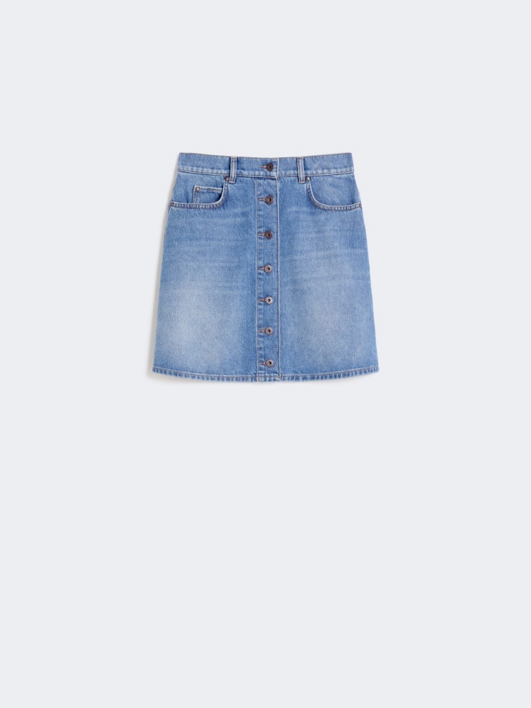 Authentic denim mini skirt - Weekend Max Mara