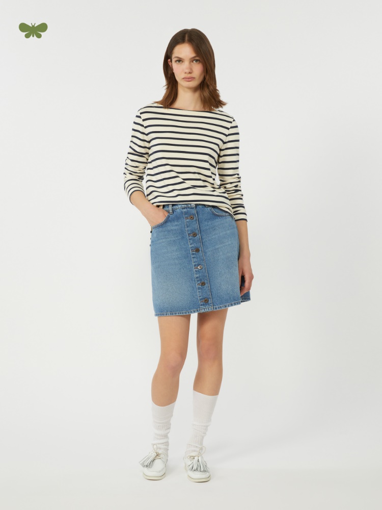 Authentic denim mini skirt - NAVY - Weekend