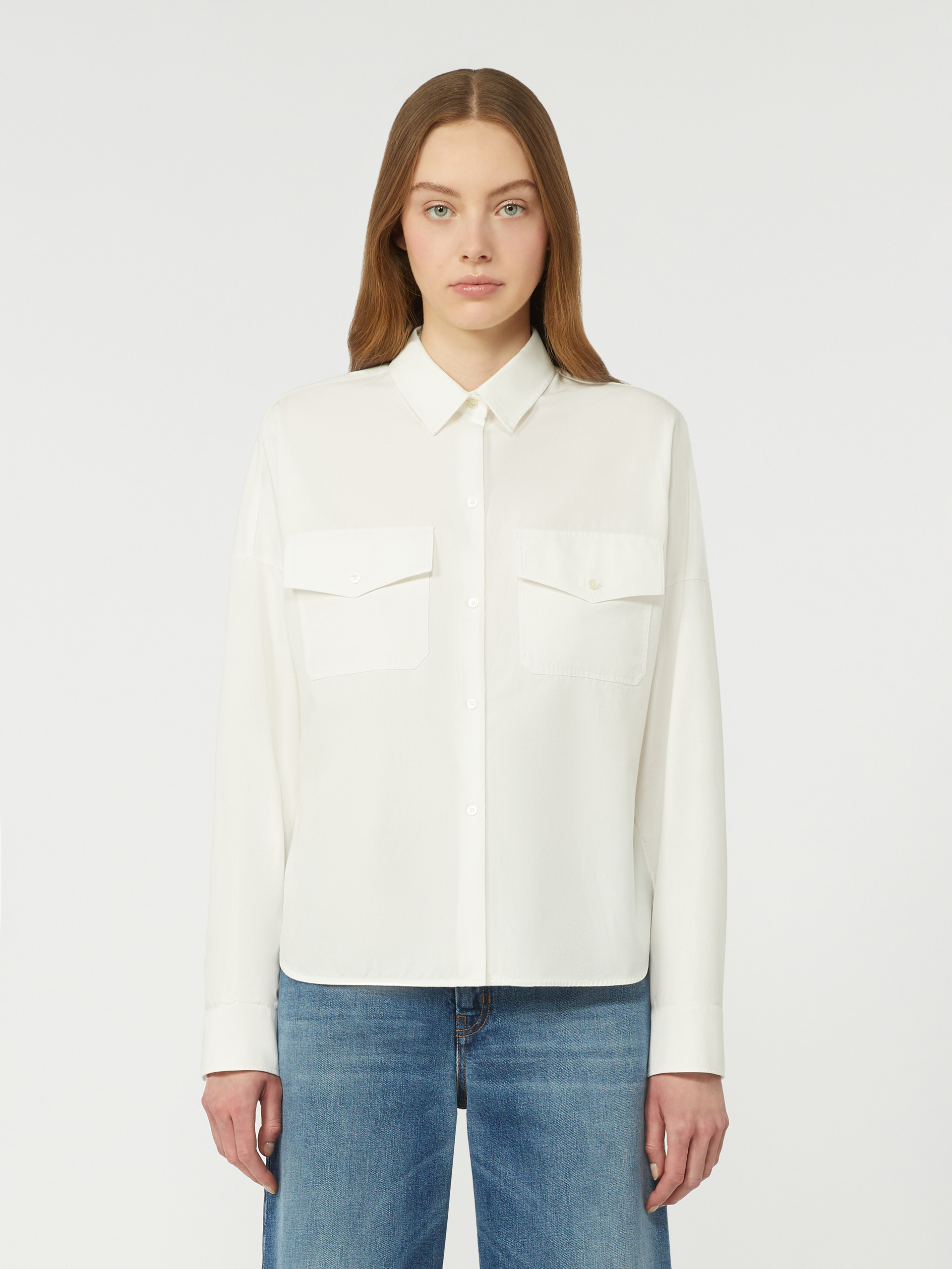 Cotton Oxford shirt - WHITE - Weekend Max Mara - 2