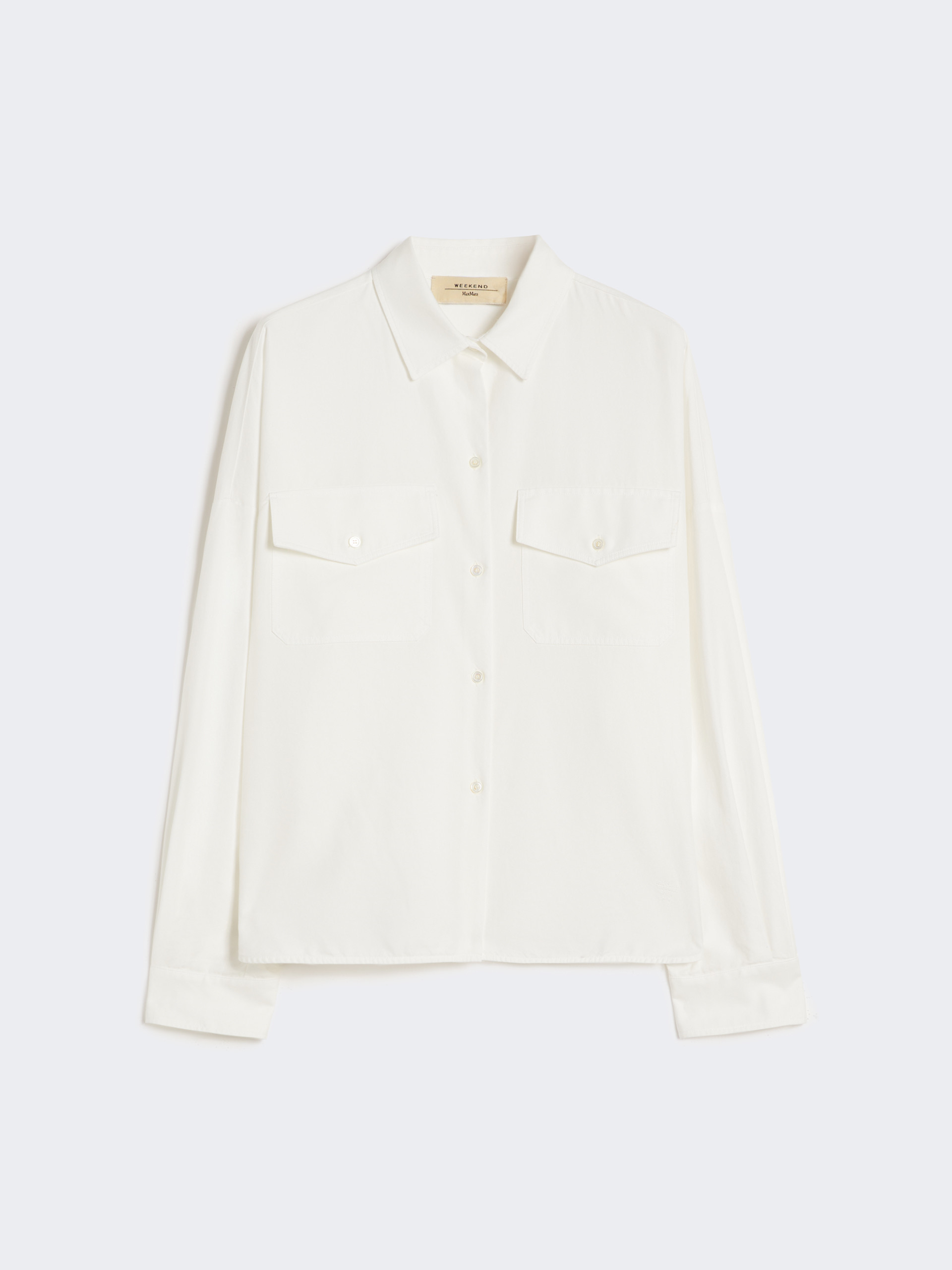 Cotton Oxford shirt - WHITE - Weekend Max Mara - 6