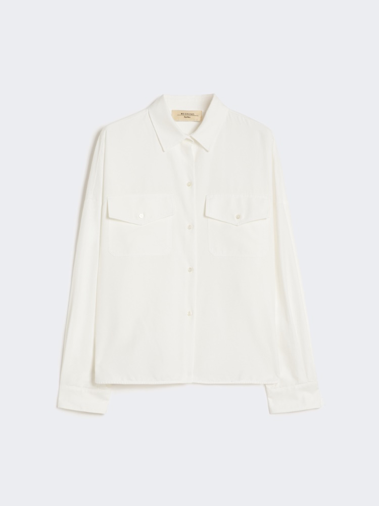 Cotton Oxford shirt - WHITE - Weekend - 7