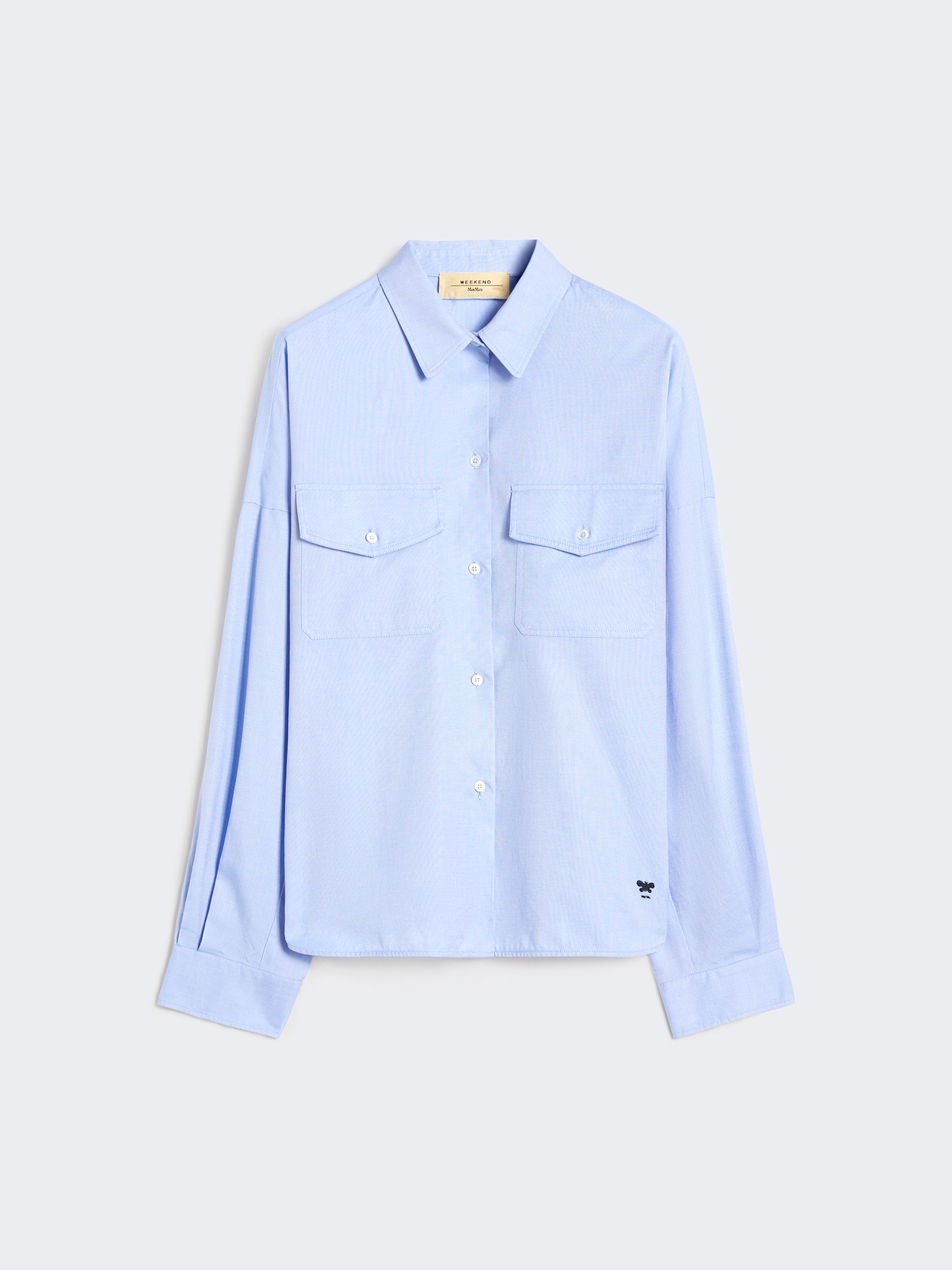 Cotton Oxford shirt - LIGHT BLUE - Weekend Max Mara - 7