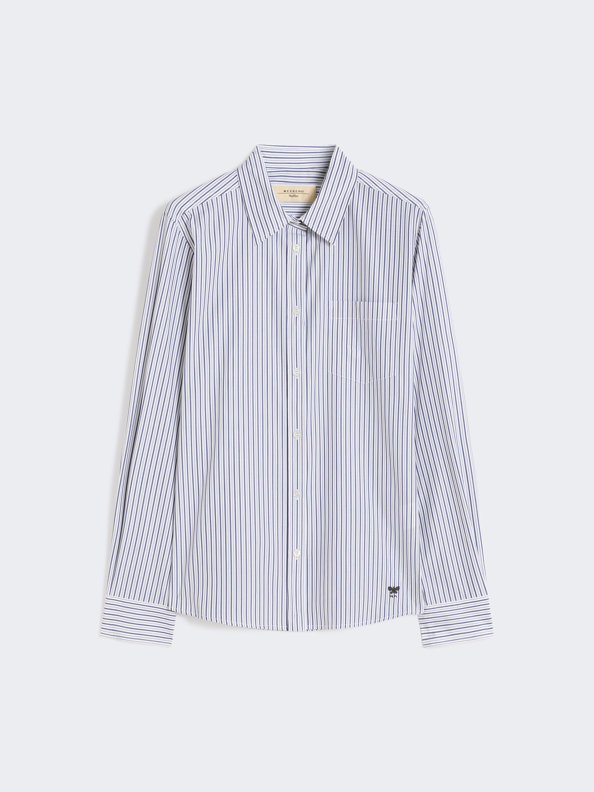 Classic cotton shirt - NAVY - Weekend Max Mara - 6