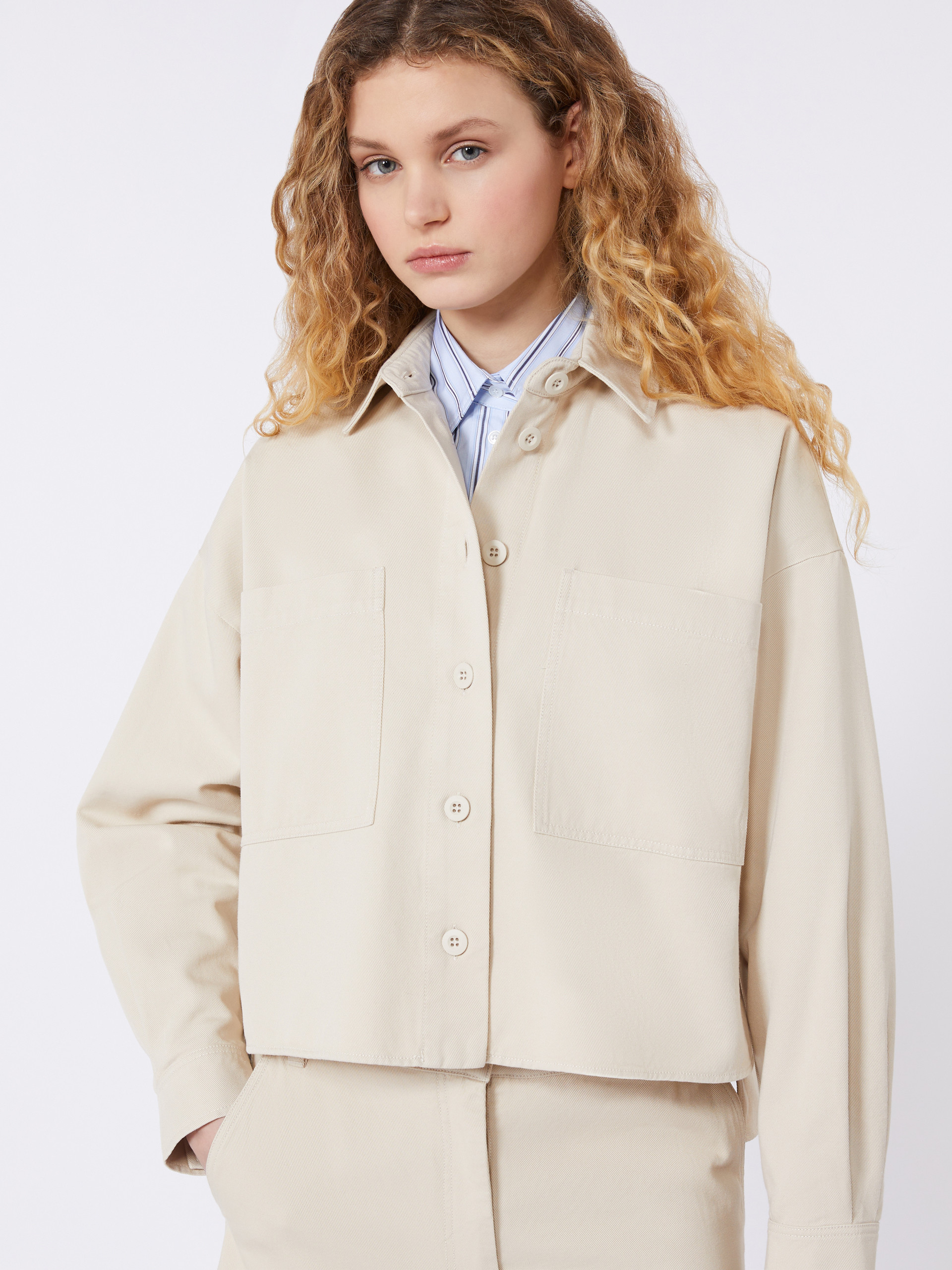 Cotton drill shirt - Weekend Max Mara - 4