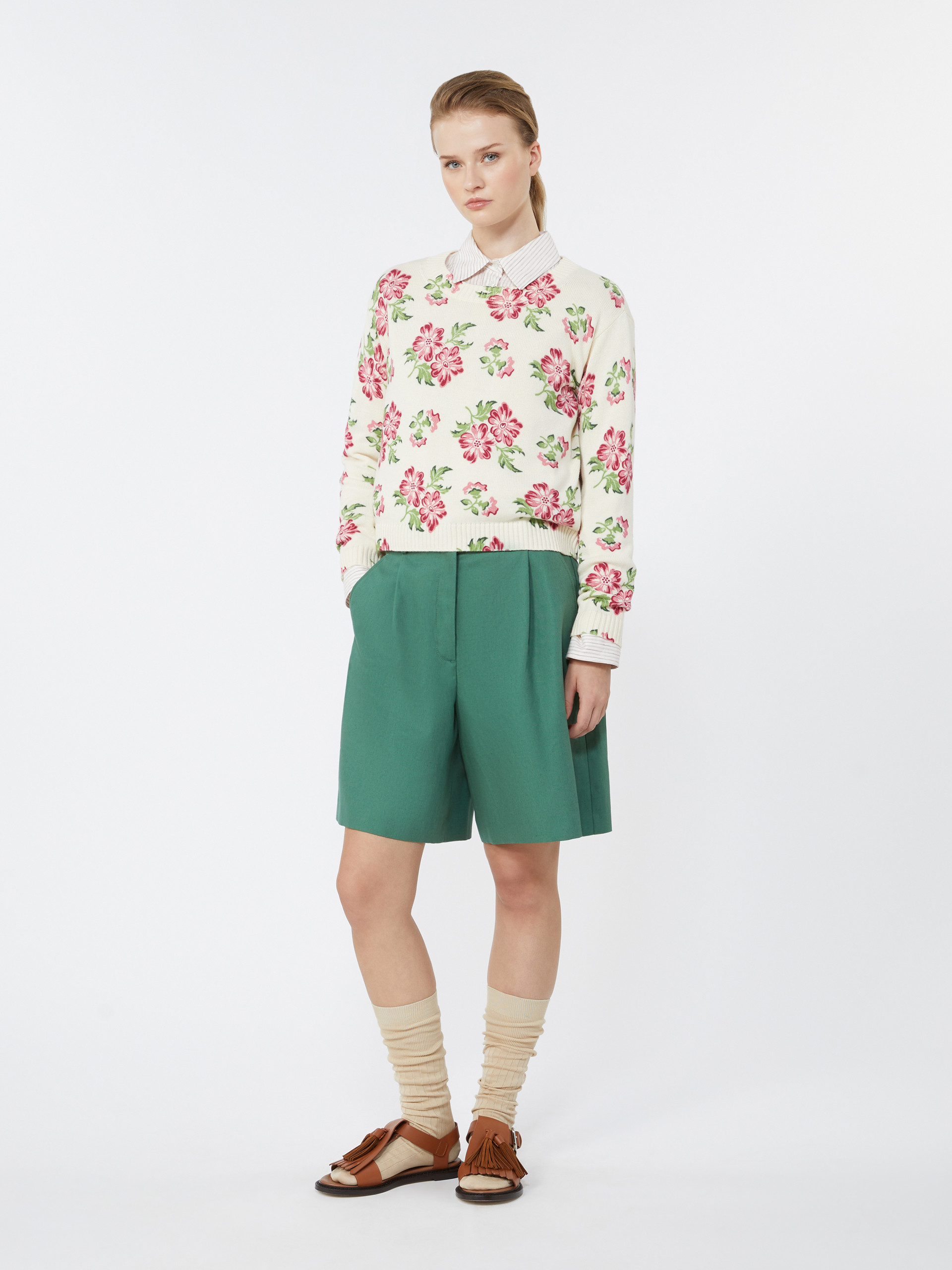 Linen canvas boxy shirt - Weekend Max Mara