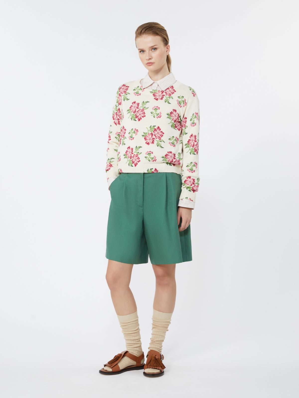 Linen canvas boxy shirt - Weekend Max Mara