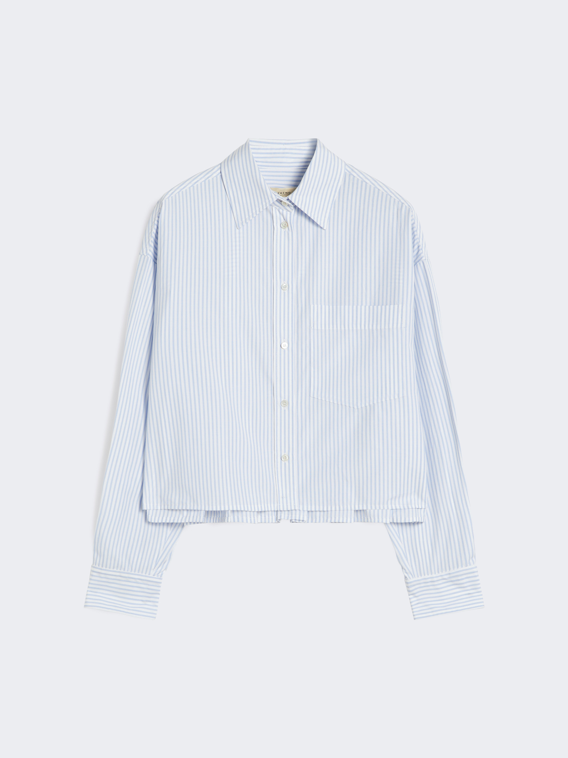 Cotton poplin shirt - LIGHT BLUE - Weekend Max Mara - 7