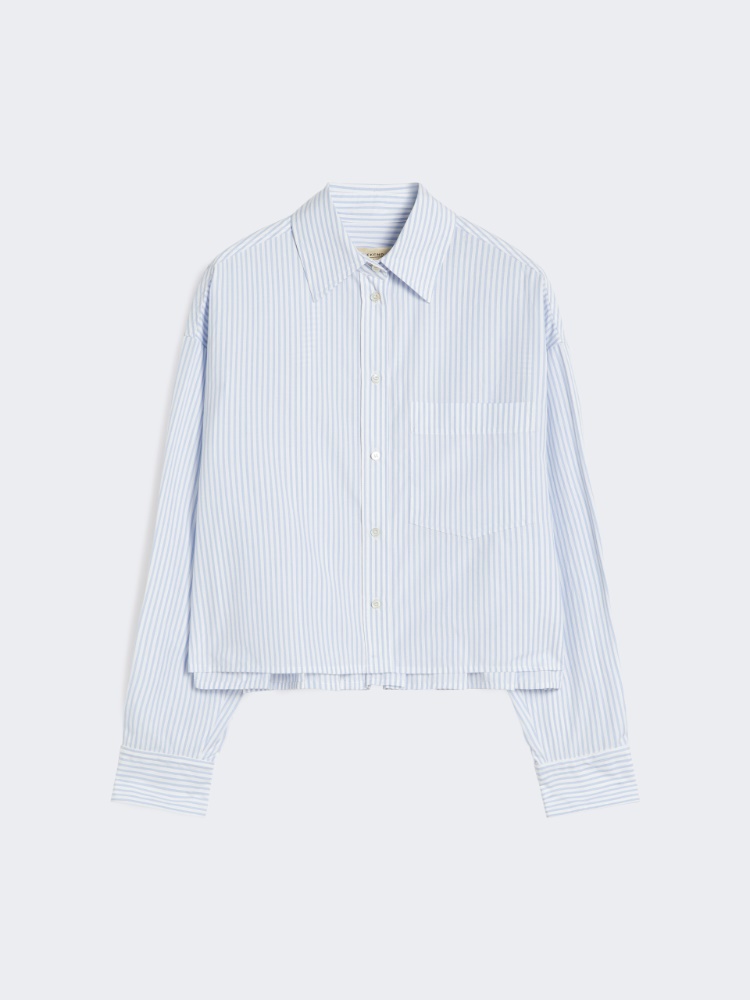 Cotton poplin shirt - LIGHT BLUE - Weekend - 2