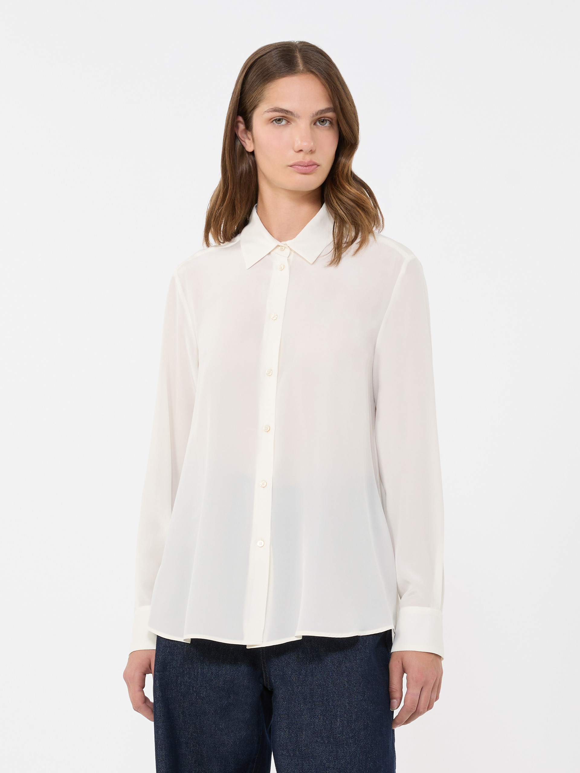 Silk crepe de chine shirt - Weekend Max Mara - 2