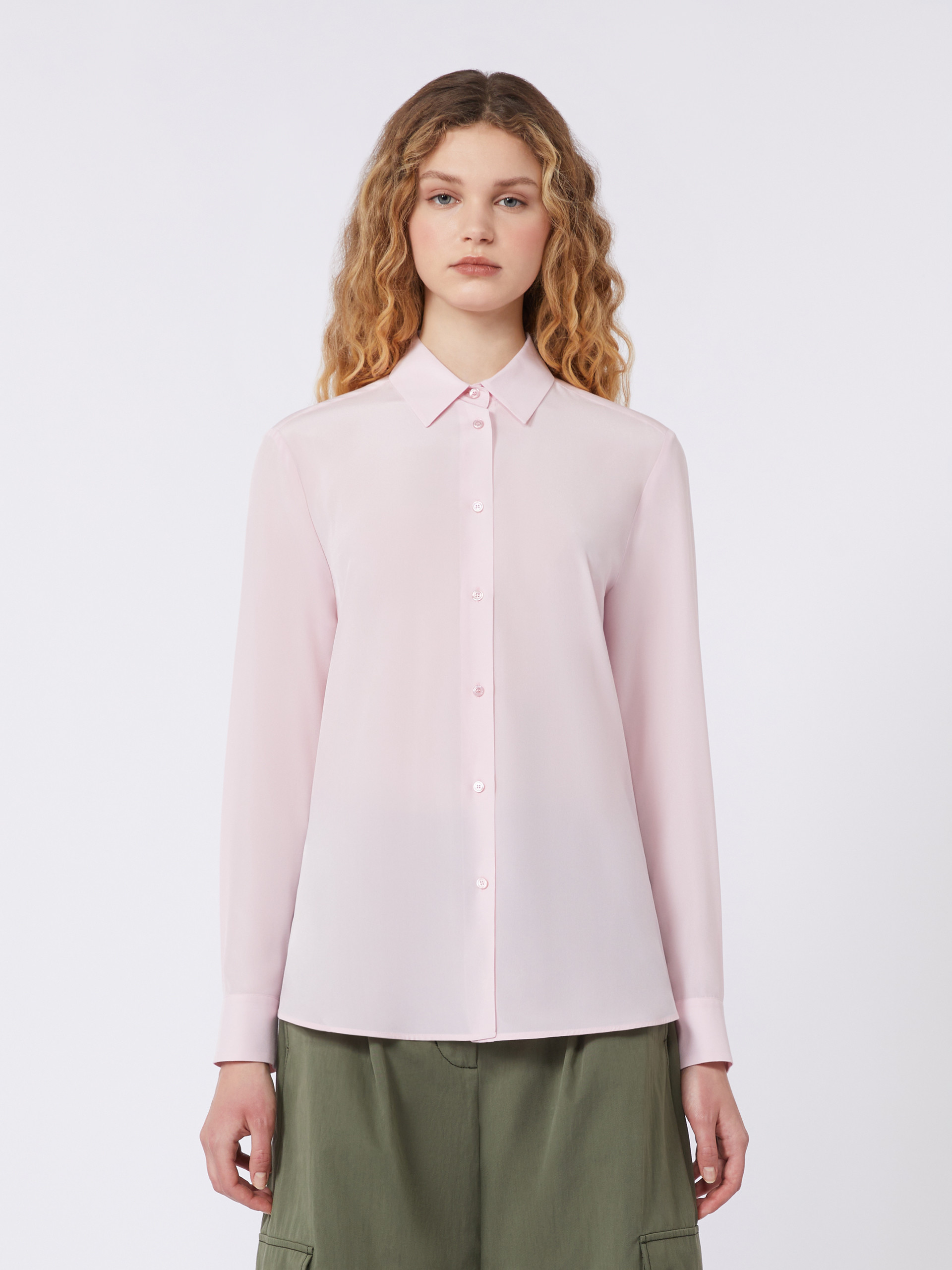 Silk crepe de chine shirt - Weekend Max Mara - 2