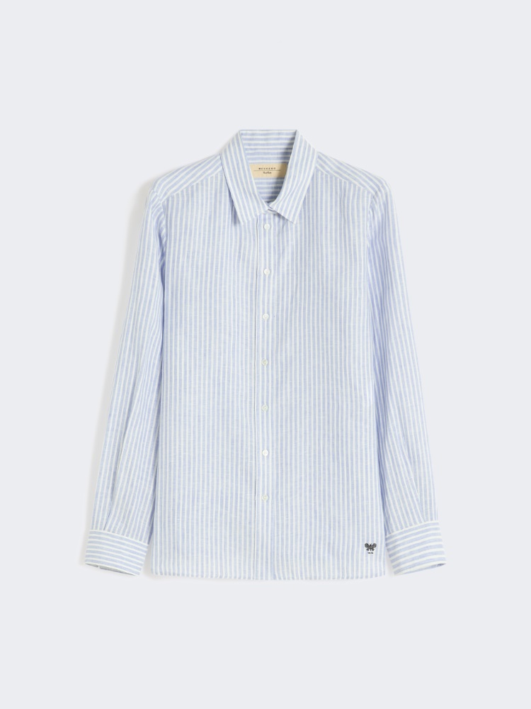 Striped linen canvas shirt - Weekend Max Mara - 2