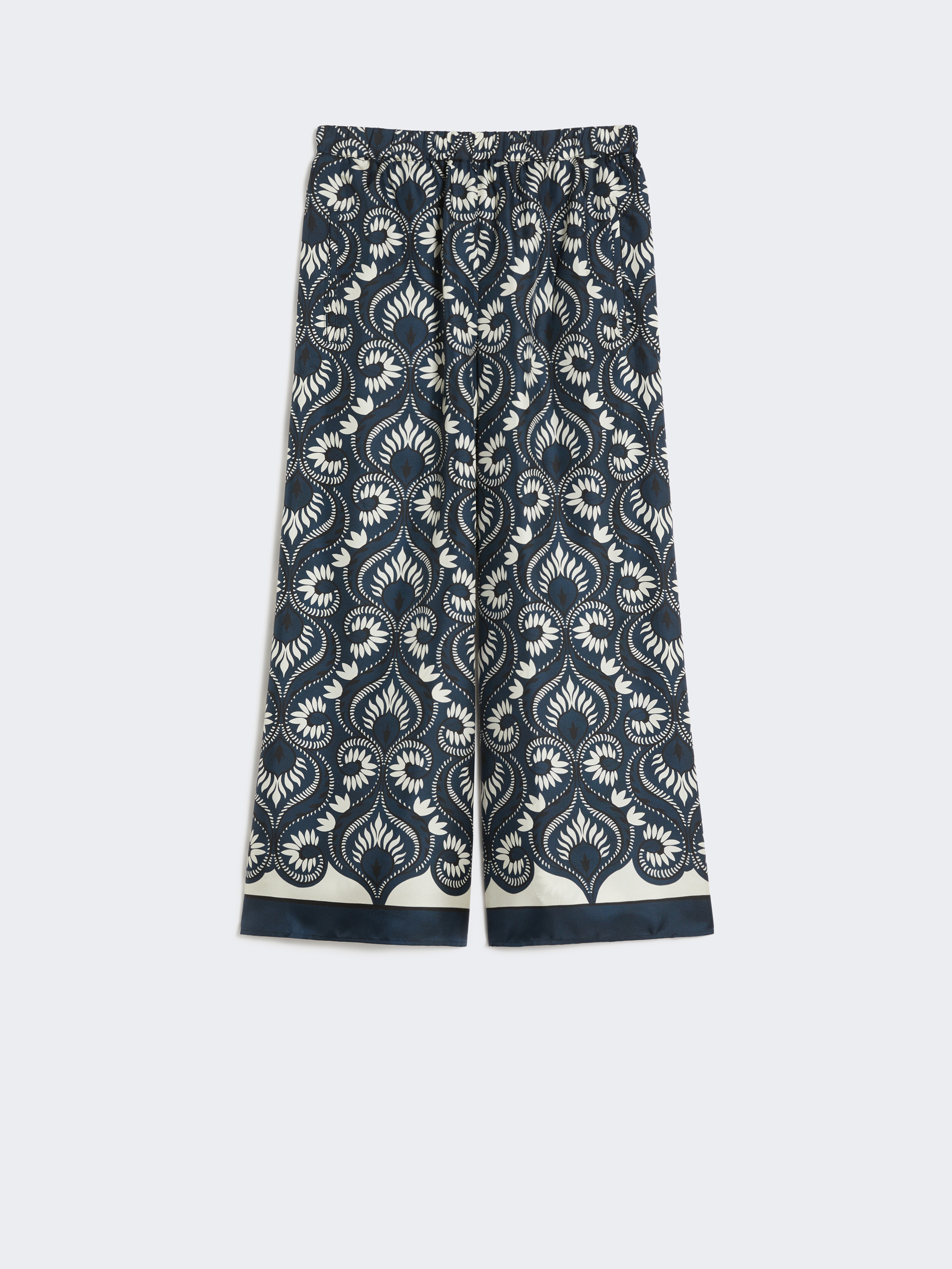 Fluid printed silk trousers - Weekend Max Mara - 3
