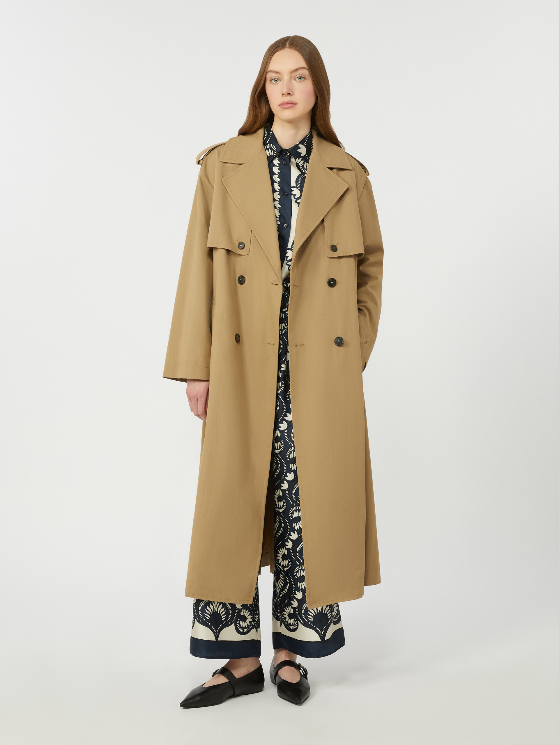 Fluid printed silk trousers - Weekend Max Mara