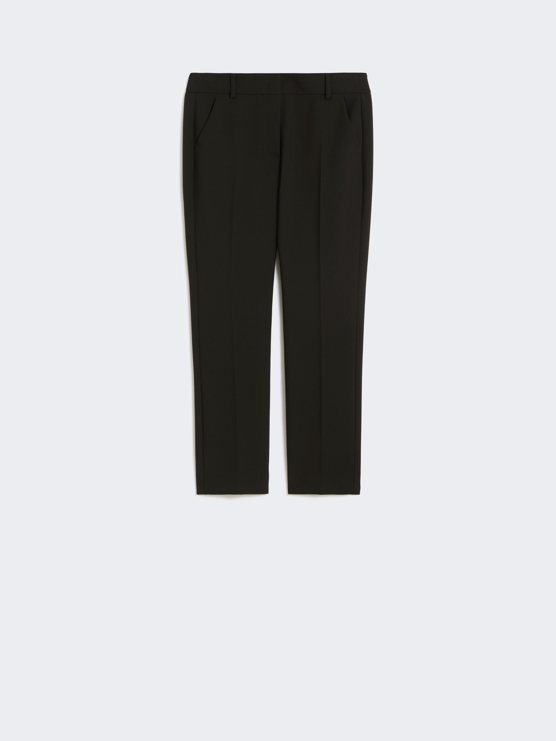Double-faced viscose canvas trousers - BLACK - Weekend Max Mara - 5