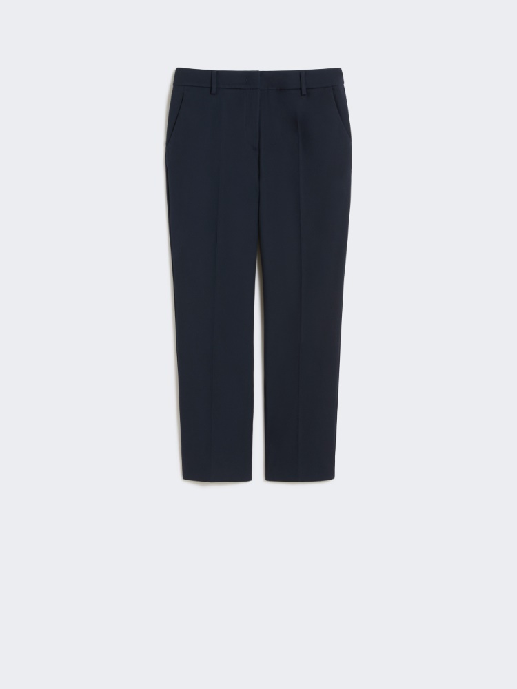 Stretch cotton trousers - NAVY - Weekend - 2