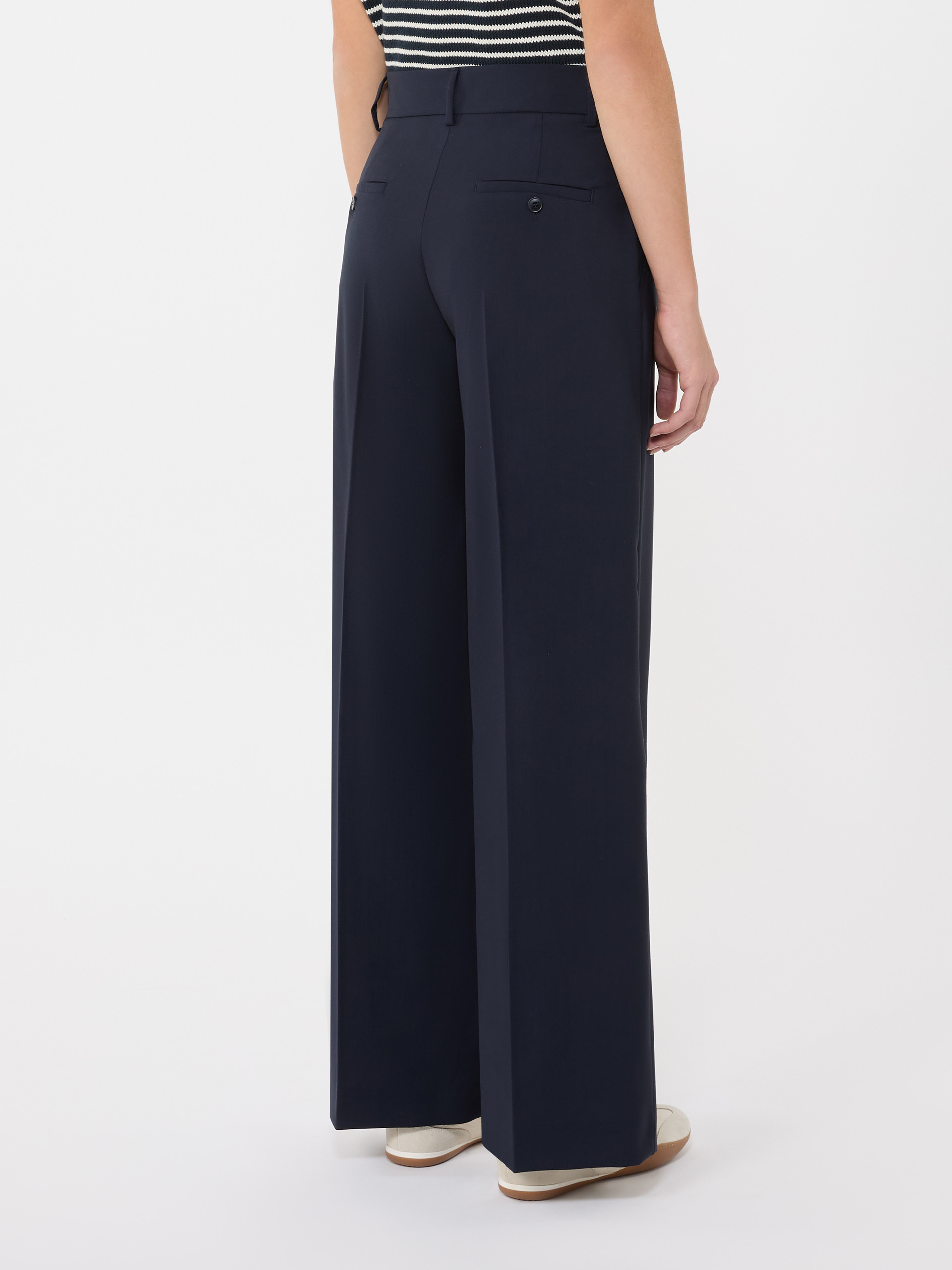 Woollen cloth palazzo trousers - Weekend Max Mara - 3