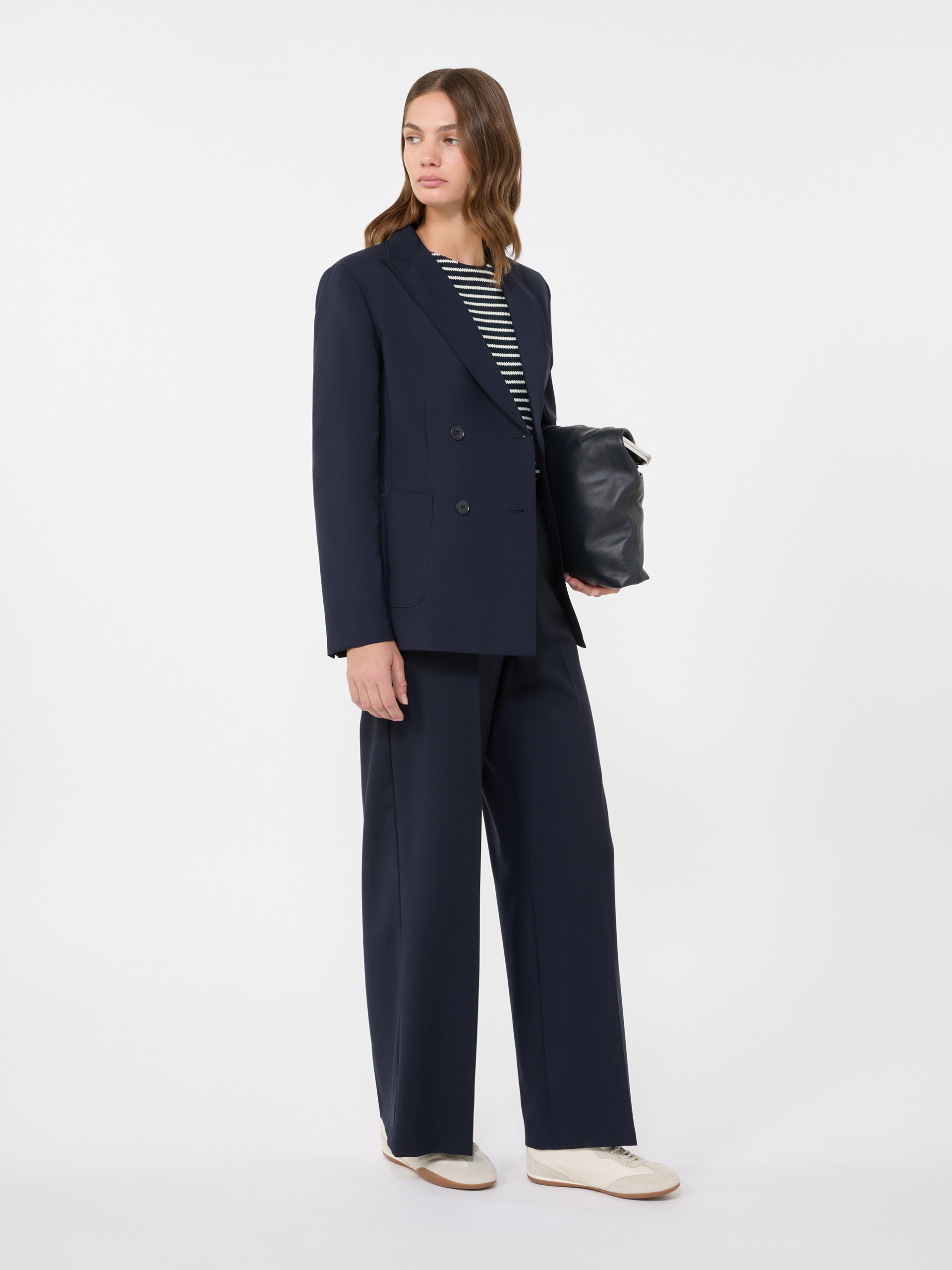 Woollen cloth palazzo trousers - Weekend Max Mara