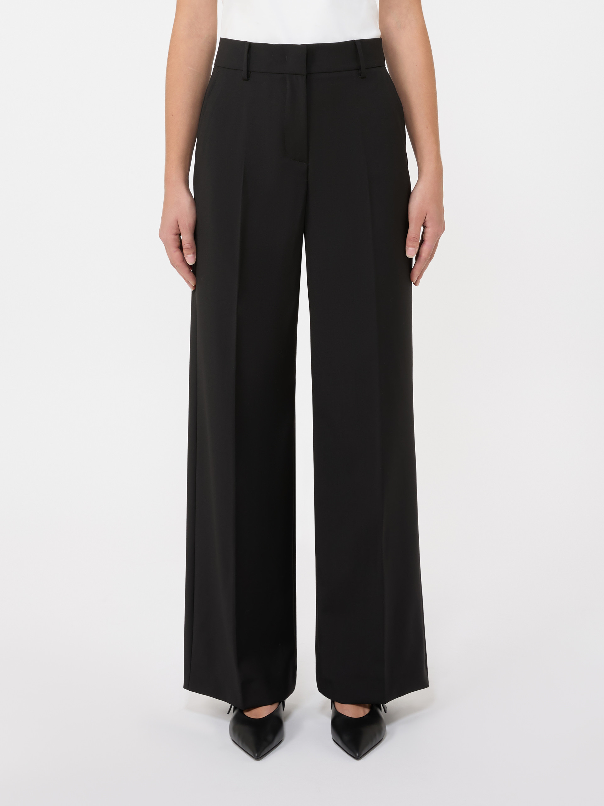 Woollen cloth palazzo trousers - Weekend Max Mara - 2