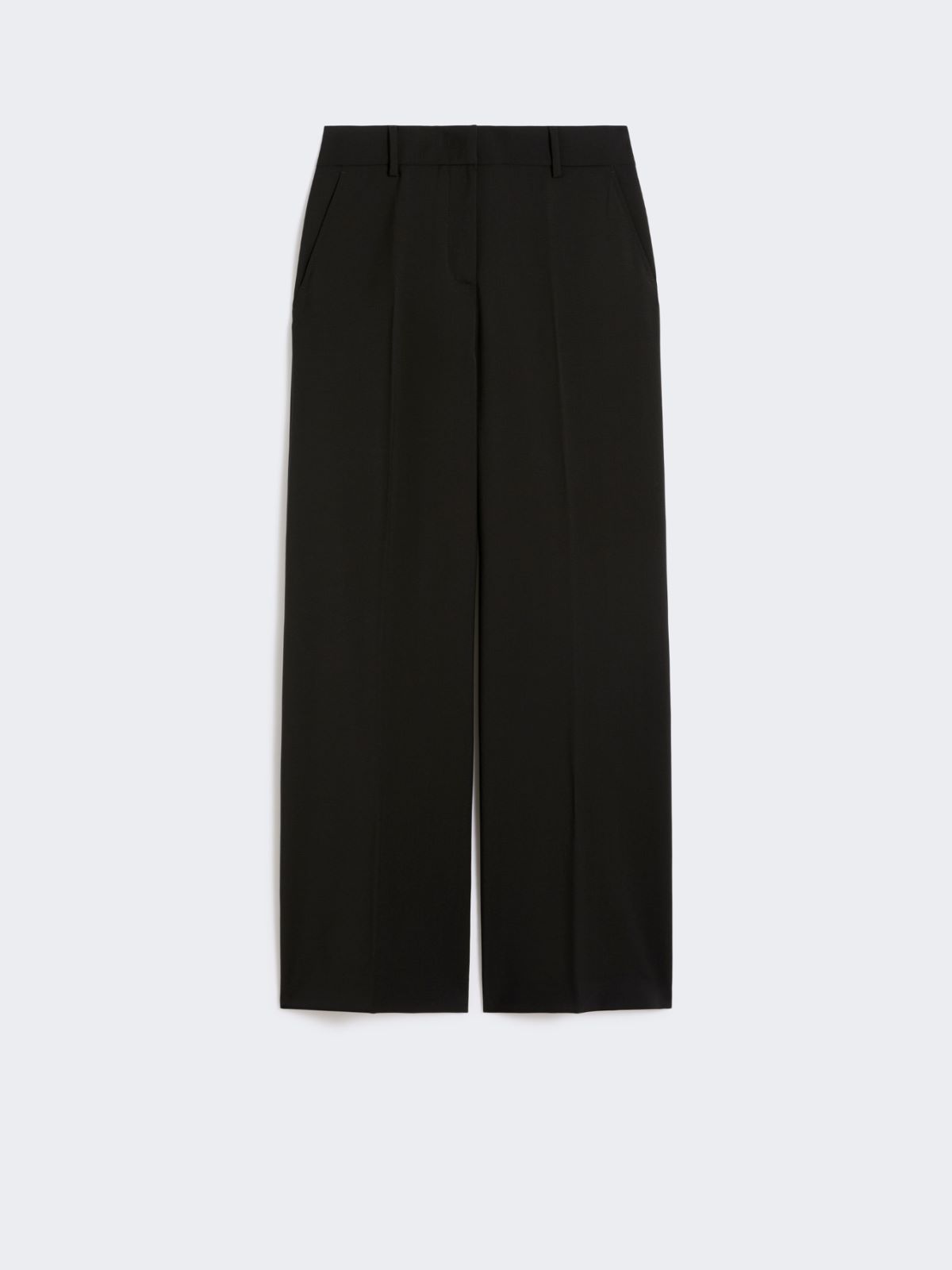Woollen cloth palazzo trousers - BLACK - Weekend - 4