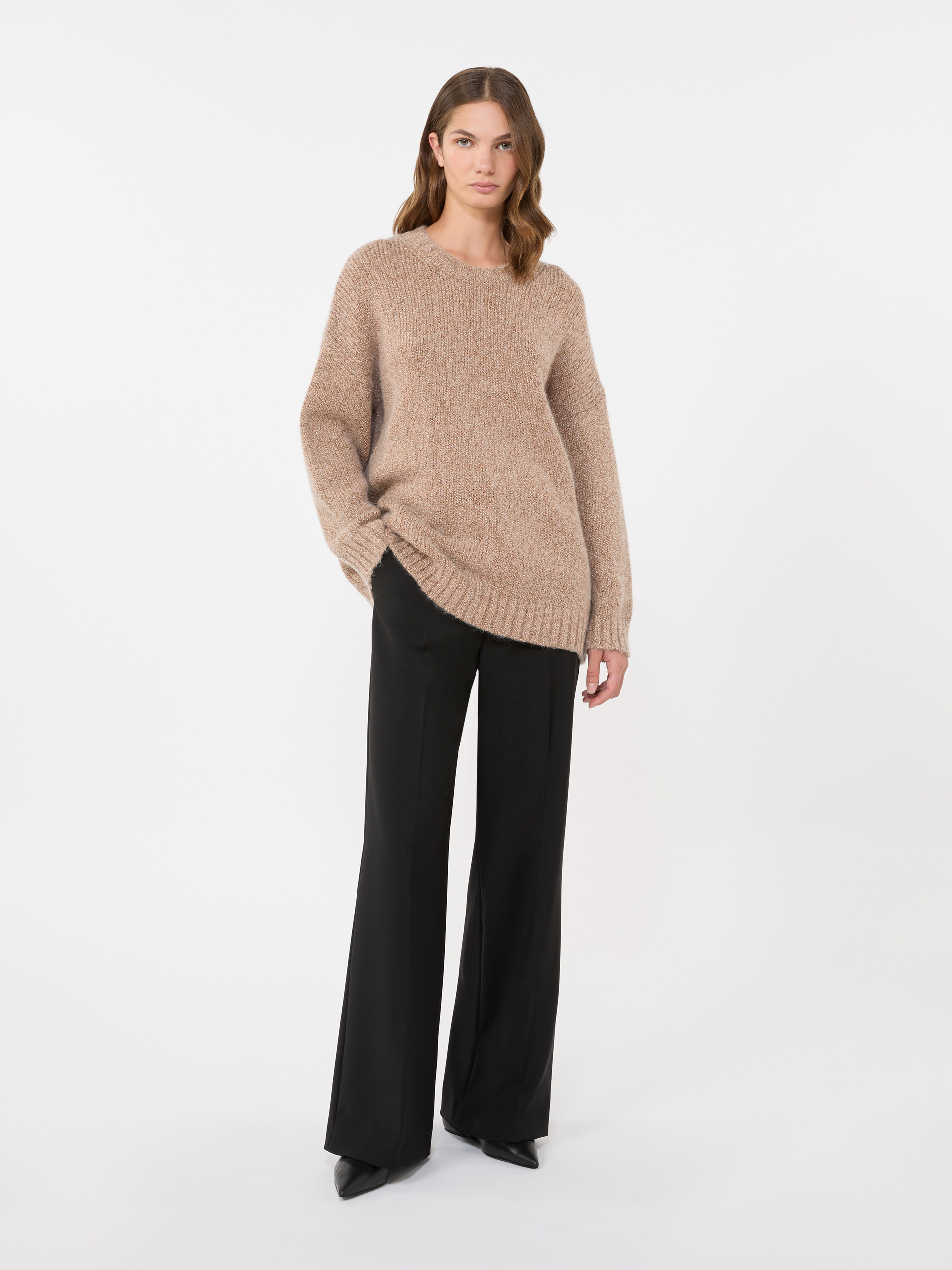 Woollen cloth palazzo trousers - Weekend Max Mara