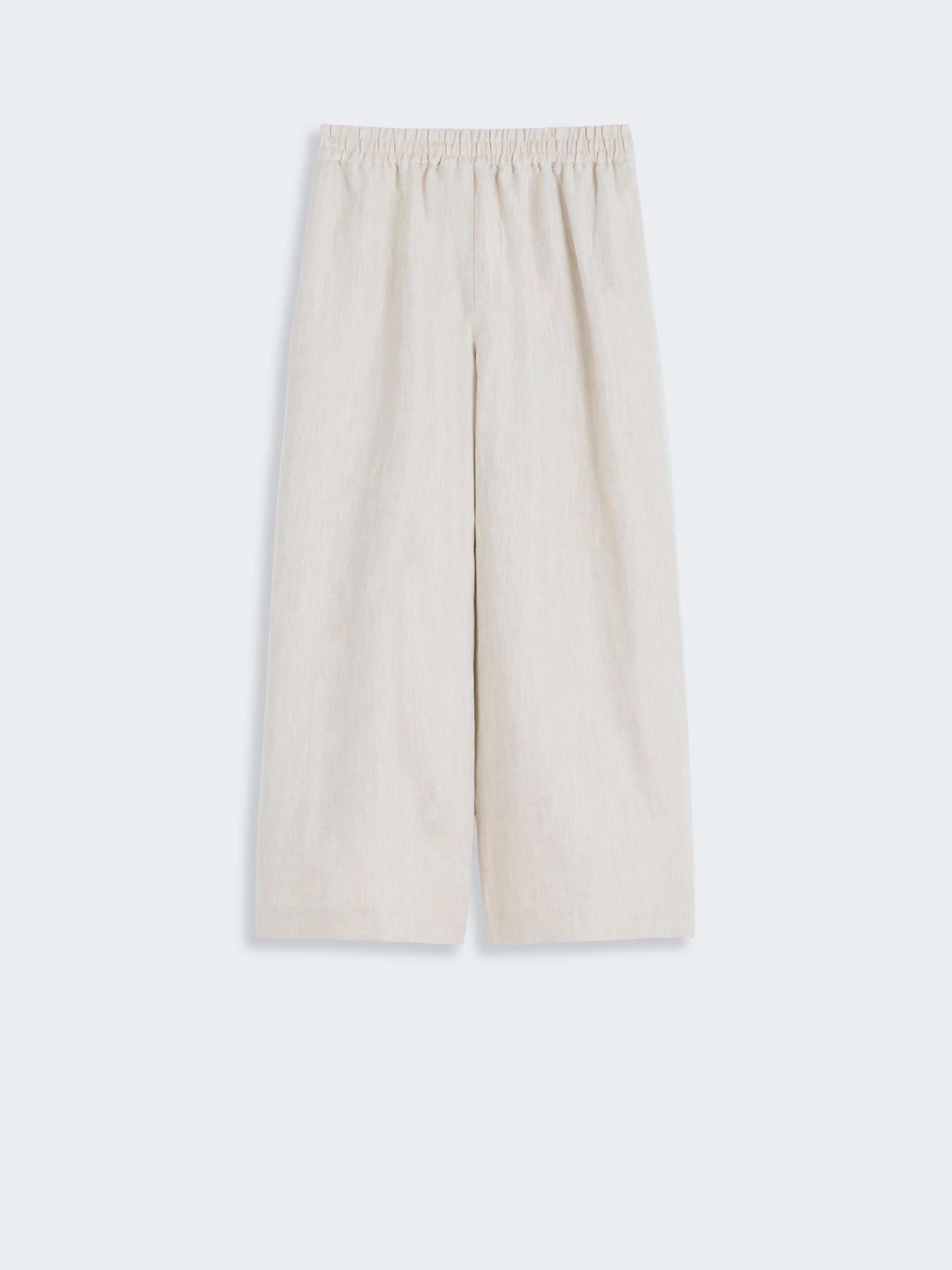Wide-leg linen trousers - ECRU - Weekend Max Mara - 5