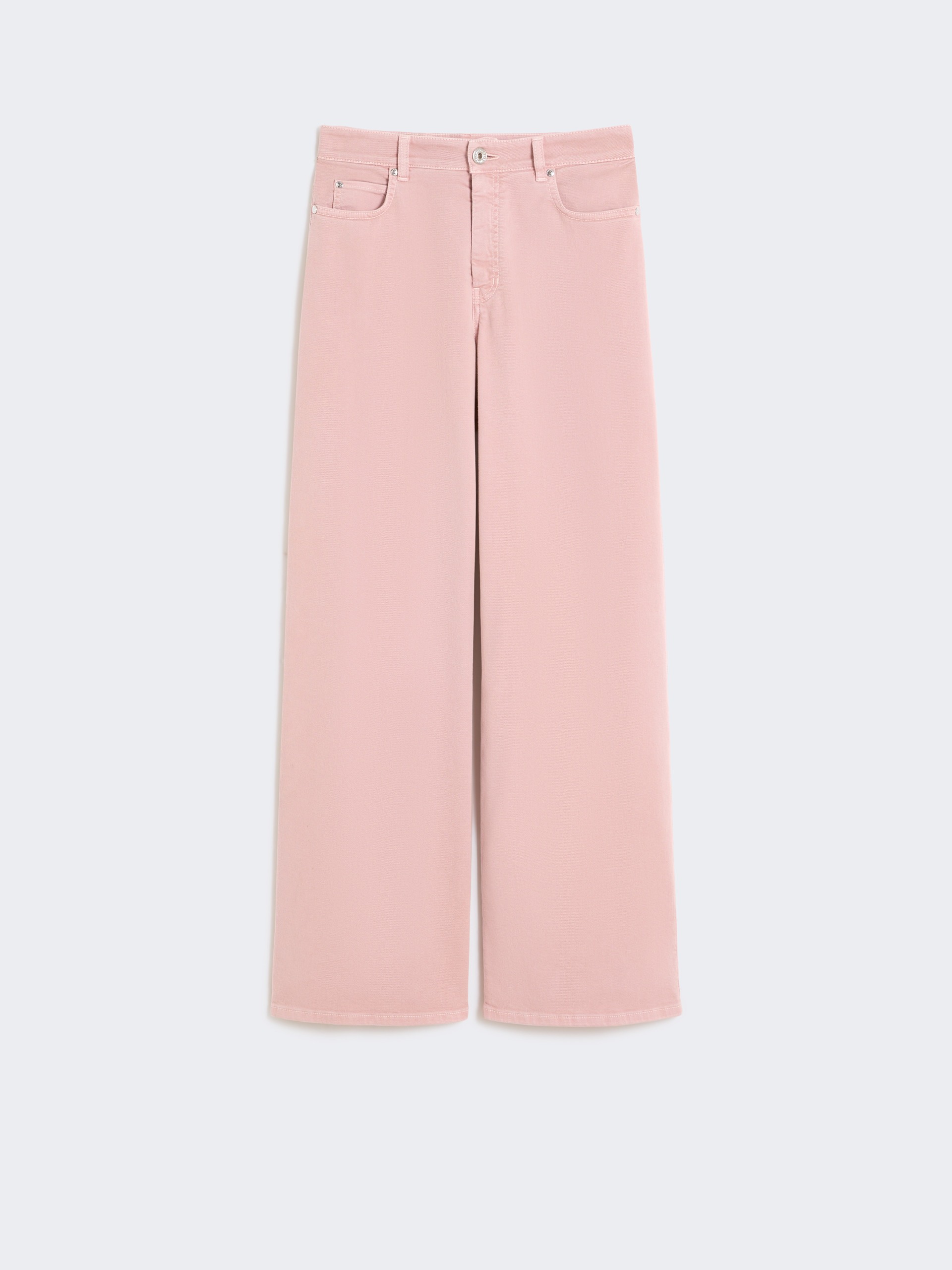 Cotton drill wide-leg trousers - Weekend Max Mara - 5