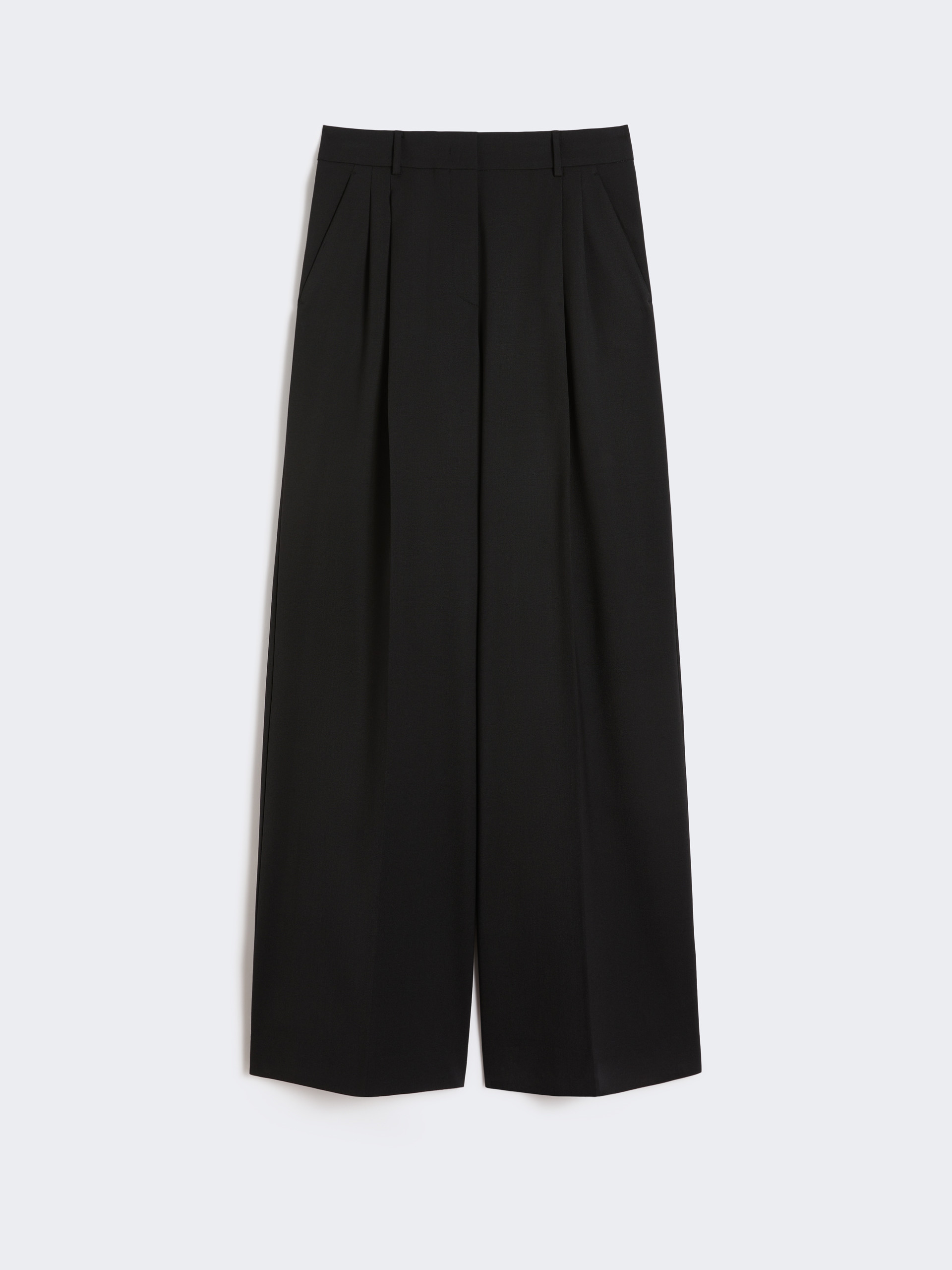 Wool-blend trousers - BLACK - Weekend Max Mara - 5