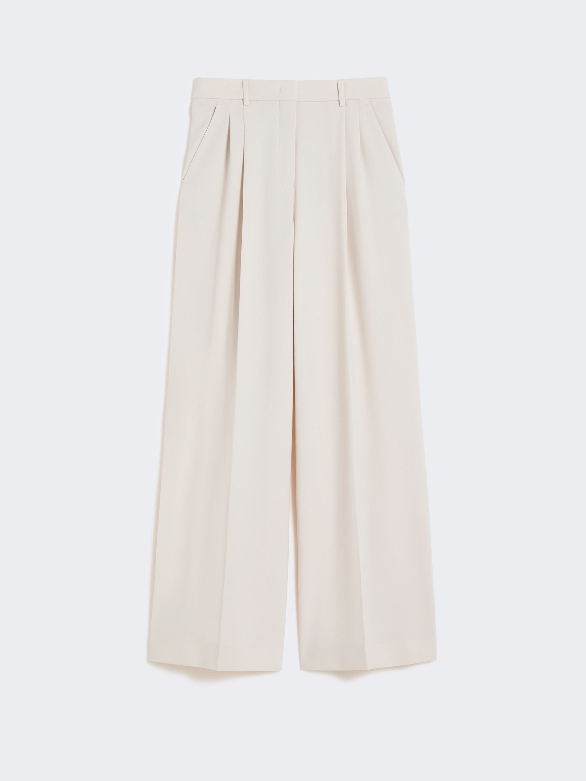 Wool-blend trousers - IVORY - Weekend Max Mara - 4