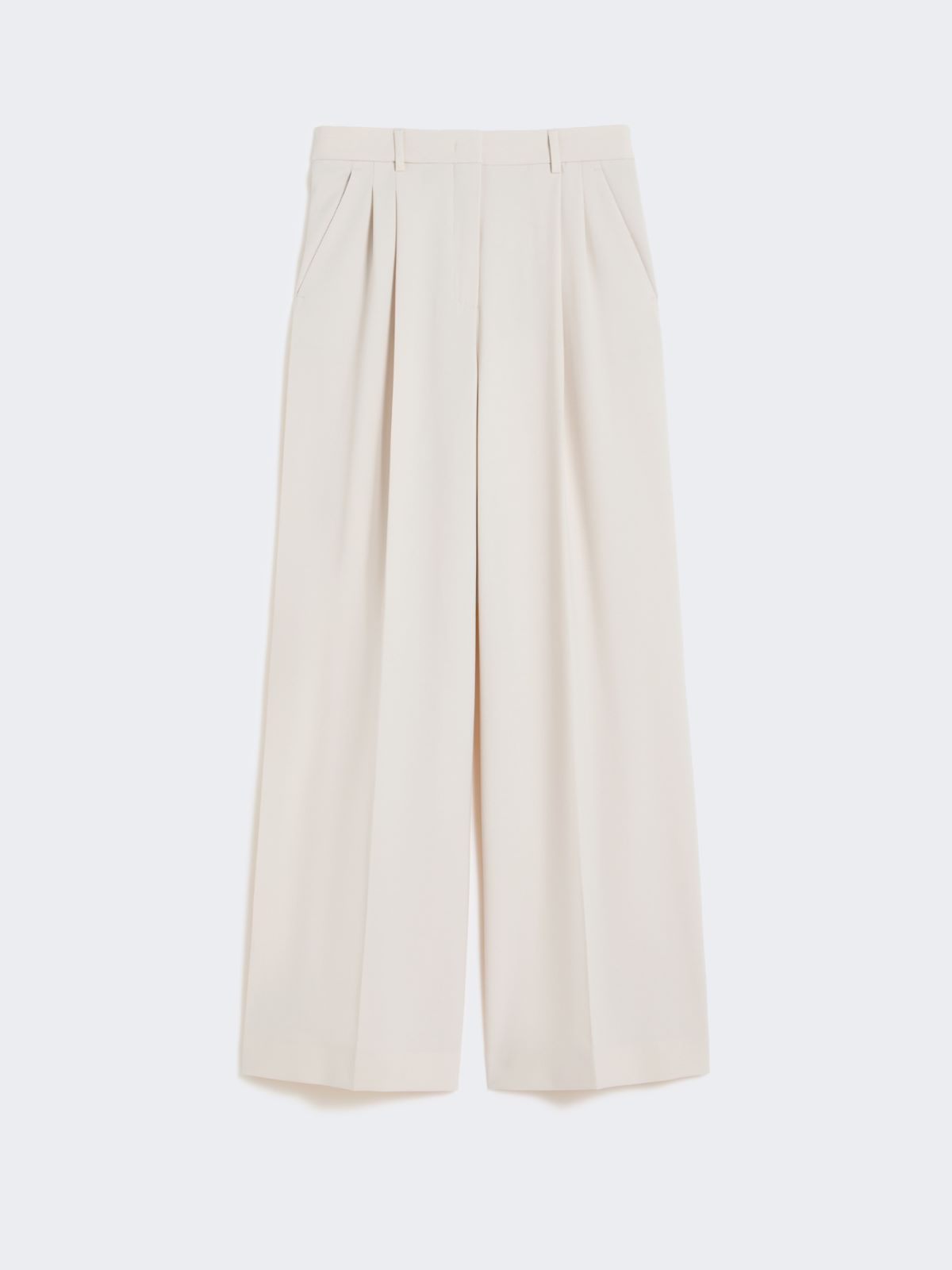 Wool-blend trousers - IVORY - Weekend - 4