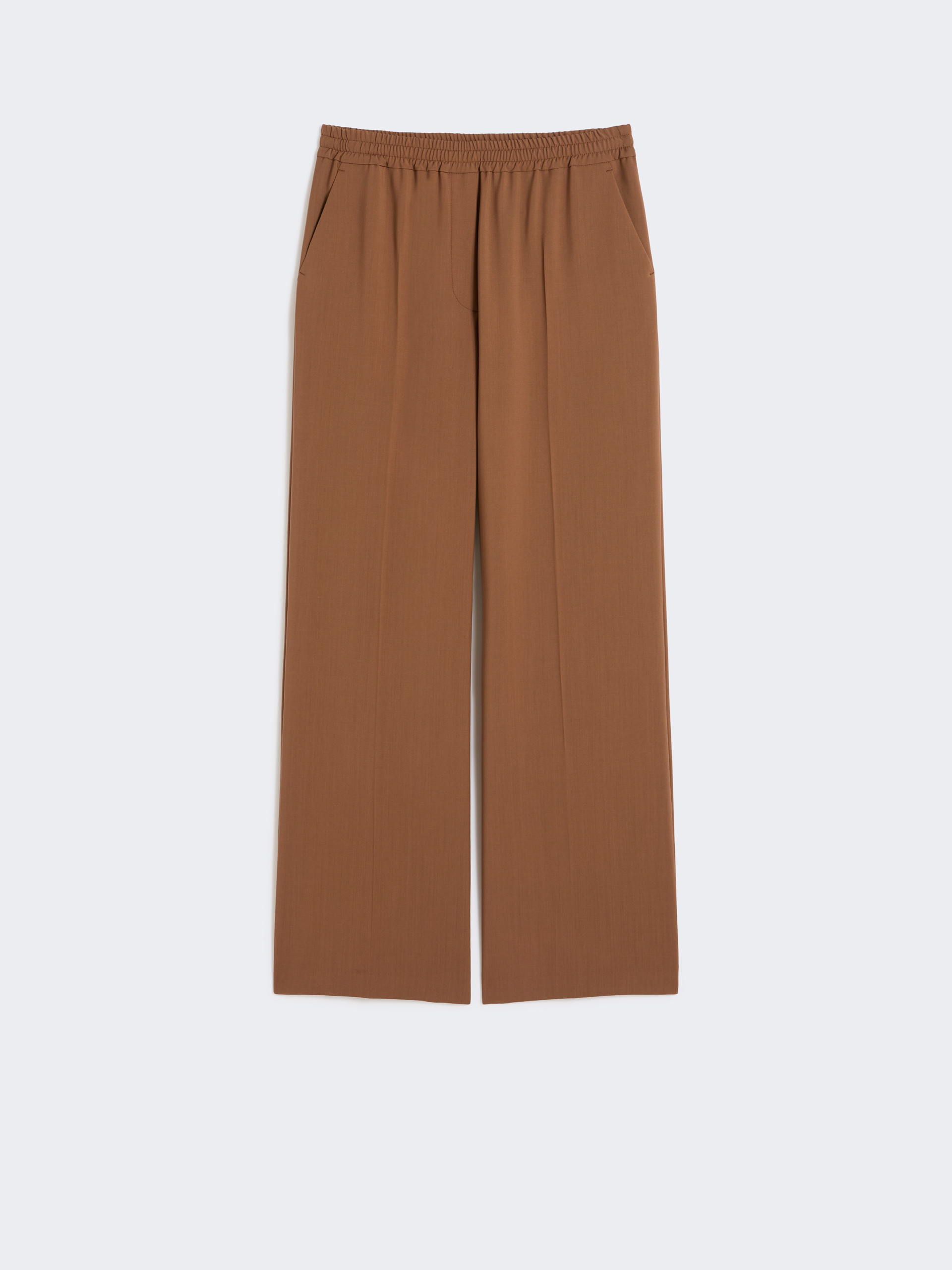 Pure woollen cloth trousers - TOBACCO - Weekend Max Mara - 5