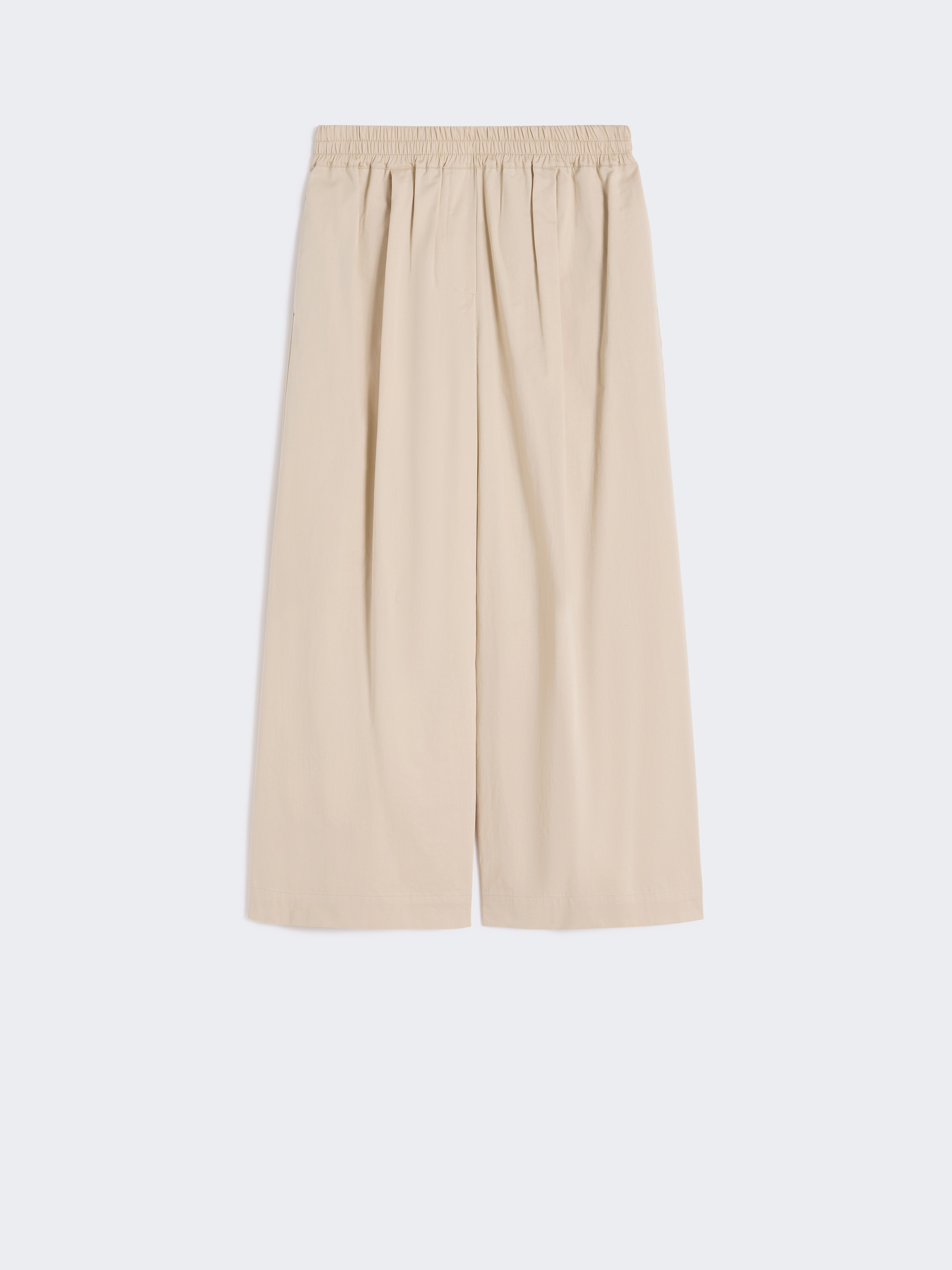 Cotton rasetto trousers - BEIGE - Weekend Max Mara - 5