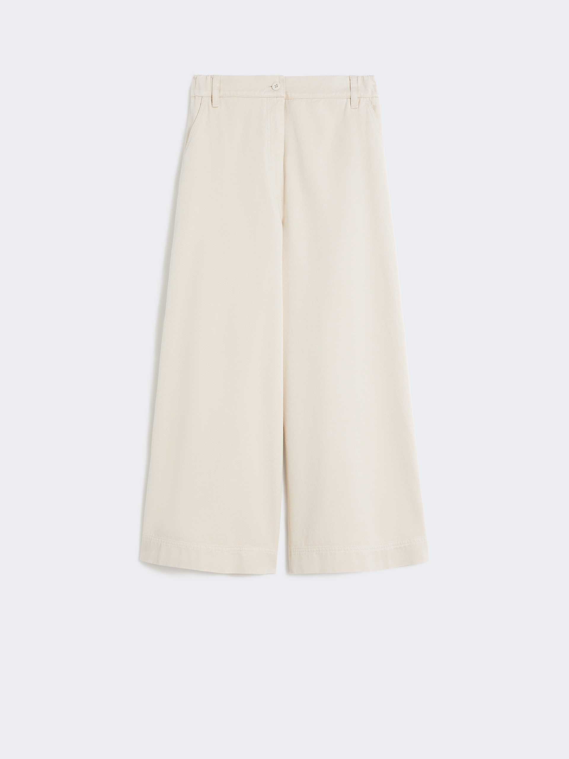 Cotton drill trousers - SAND - Weekend Max Mara - 4