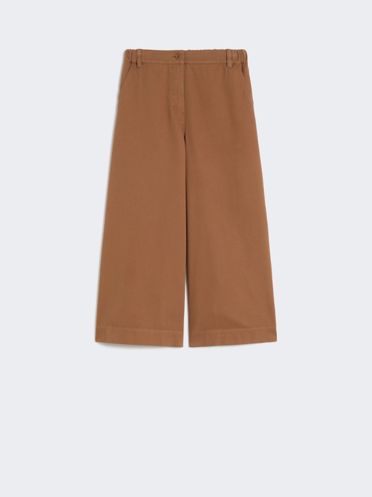Cotton drill trousers - TOBACCO - Weekend - 5