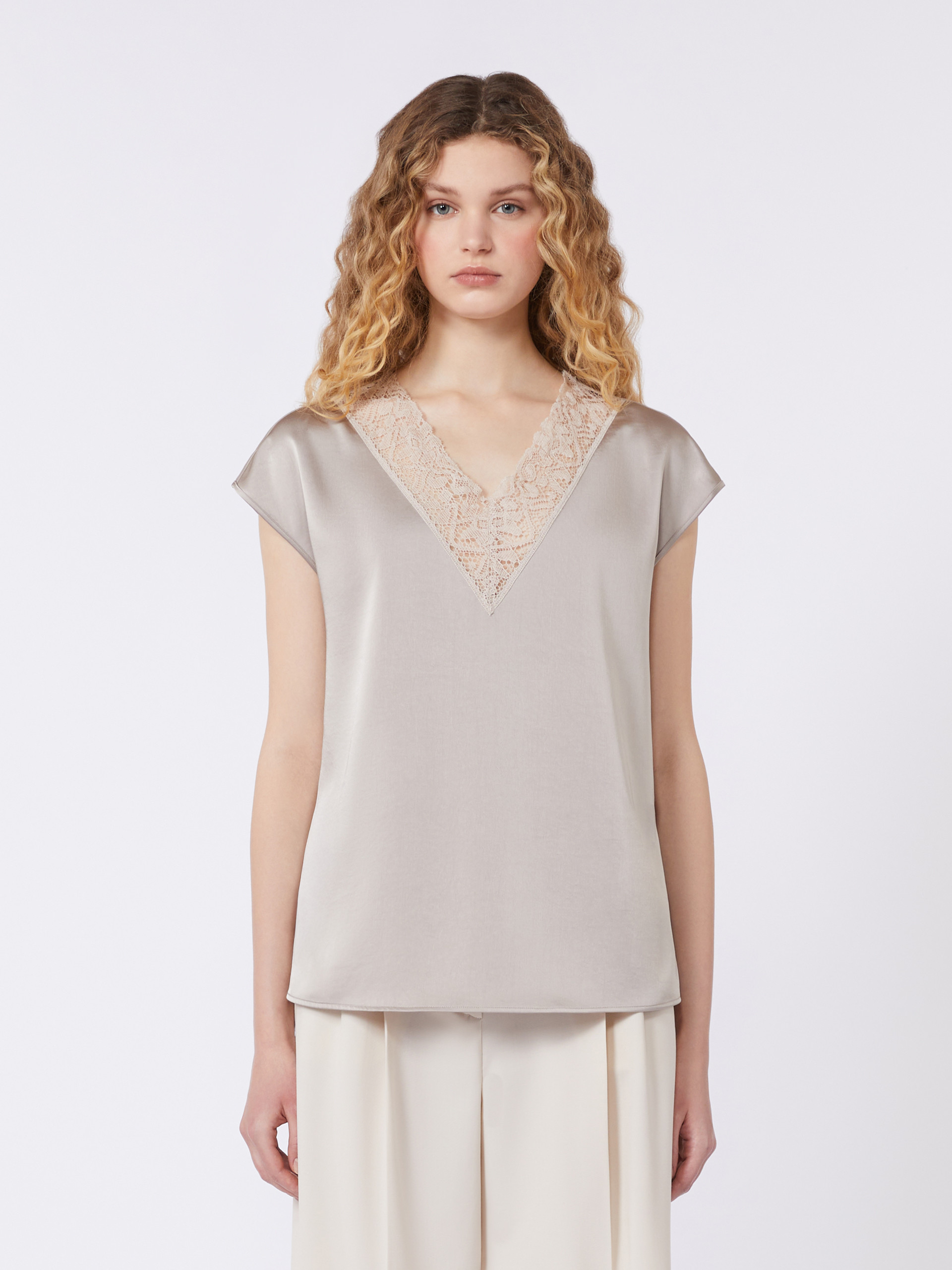 Feminine satin top - NUDO - Weekend Max Mara - 2