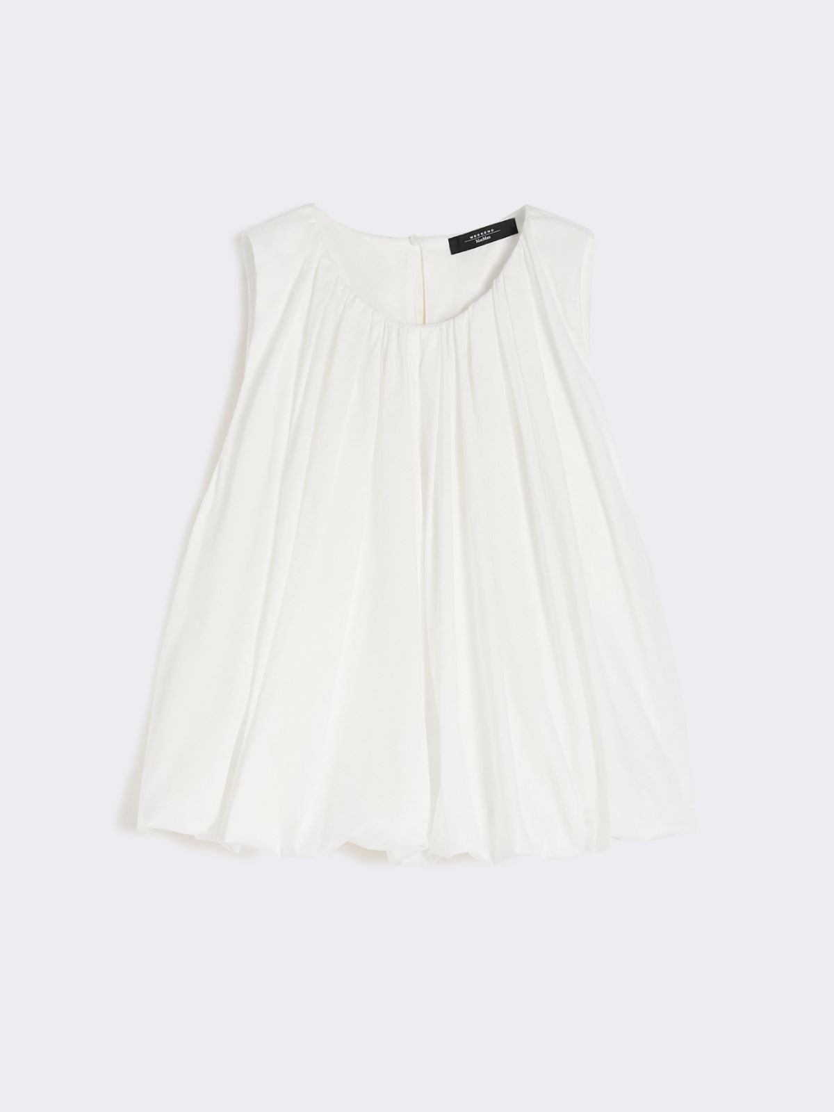 Cotton muslin top - WHITE - Weekend - 5