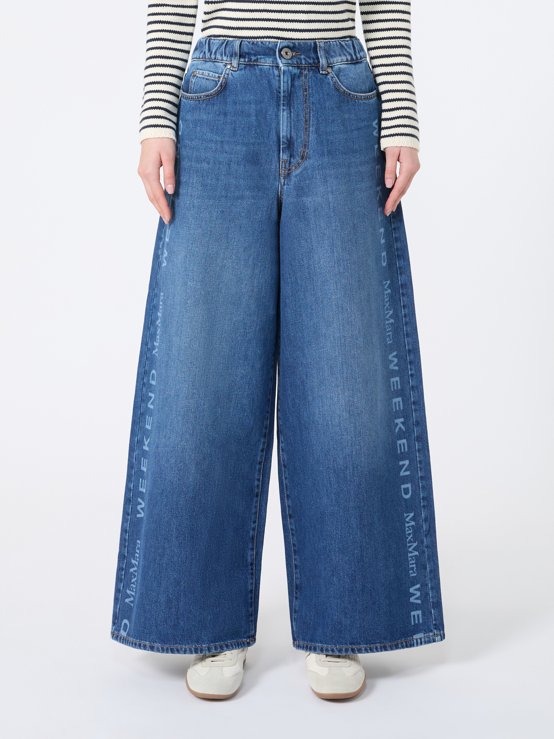 Authentic cotton denim jeans - NAVY - Weekend Max Mara - 2