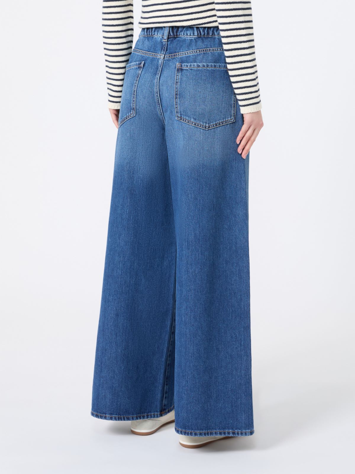 Authentic cotton denim jeans - NAVY - Weekend - 3