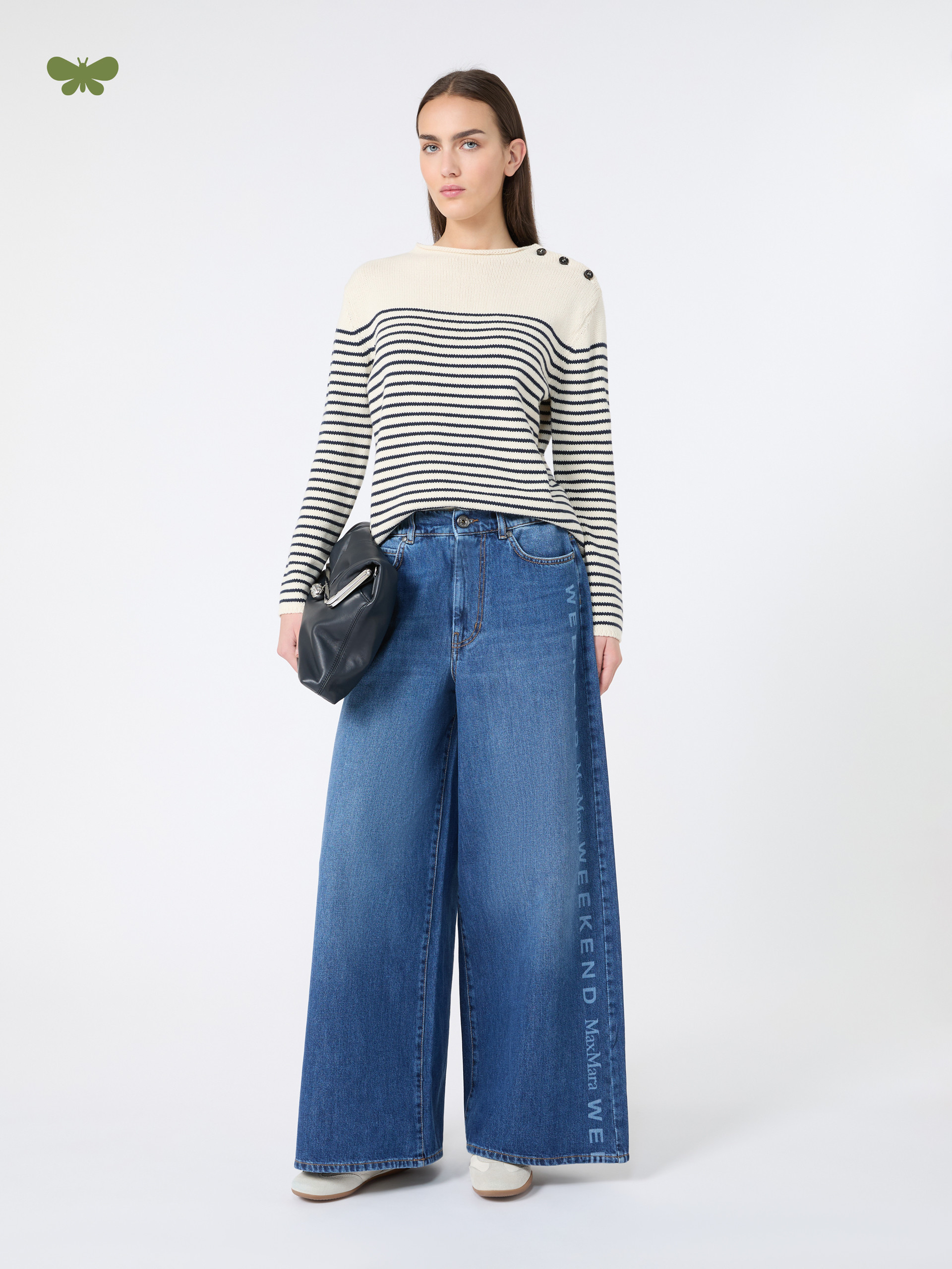 Authentic cotton denim jeans - NAVY - Weekend Max Mara