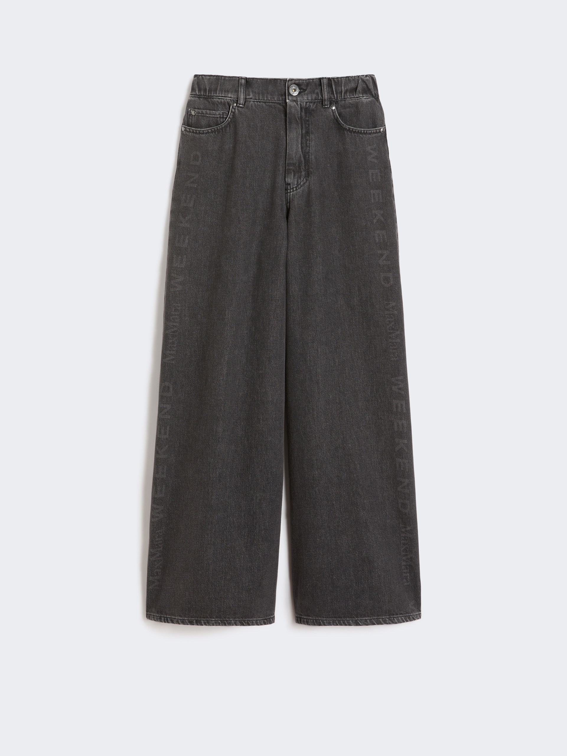 Authentic cotton denim jeans - BLACK - Weekend Max Mara - 5