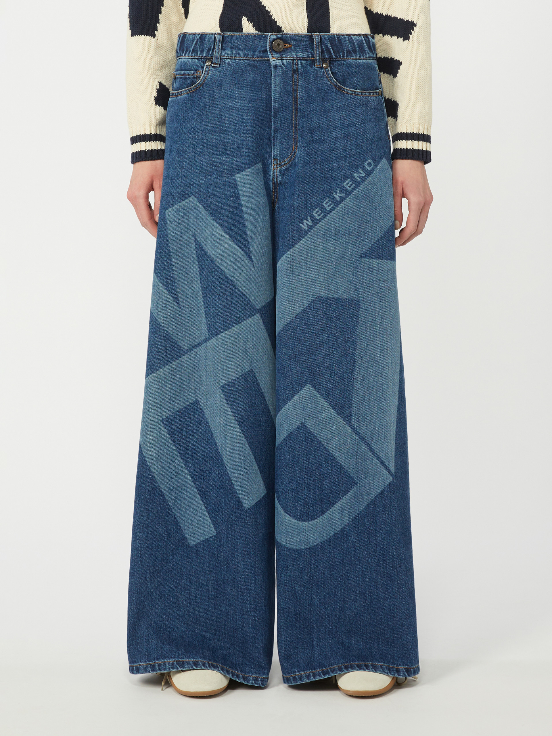 Authentic cotton denim jeans - NAVY - Weekend Max Mara - 2