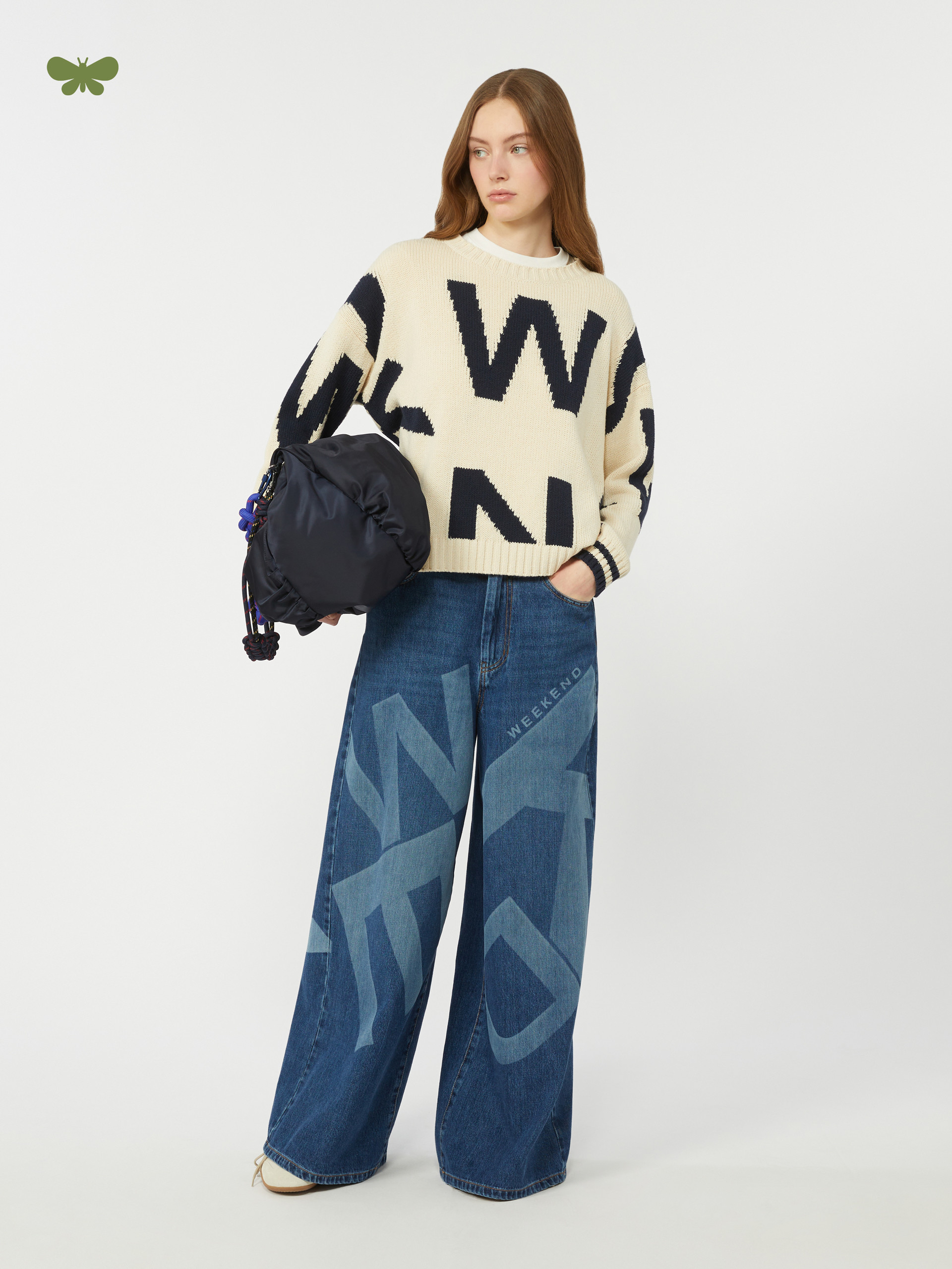 Authentic cotton denim jeans - NAVY - Weekend Max Mara