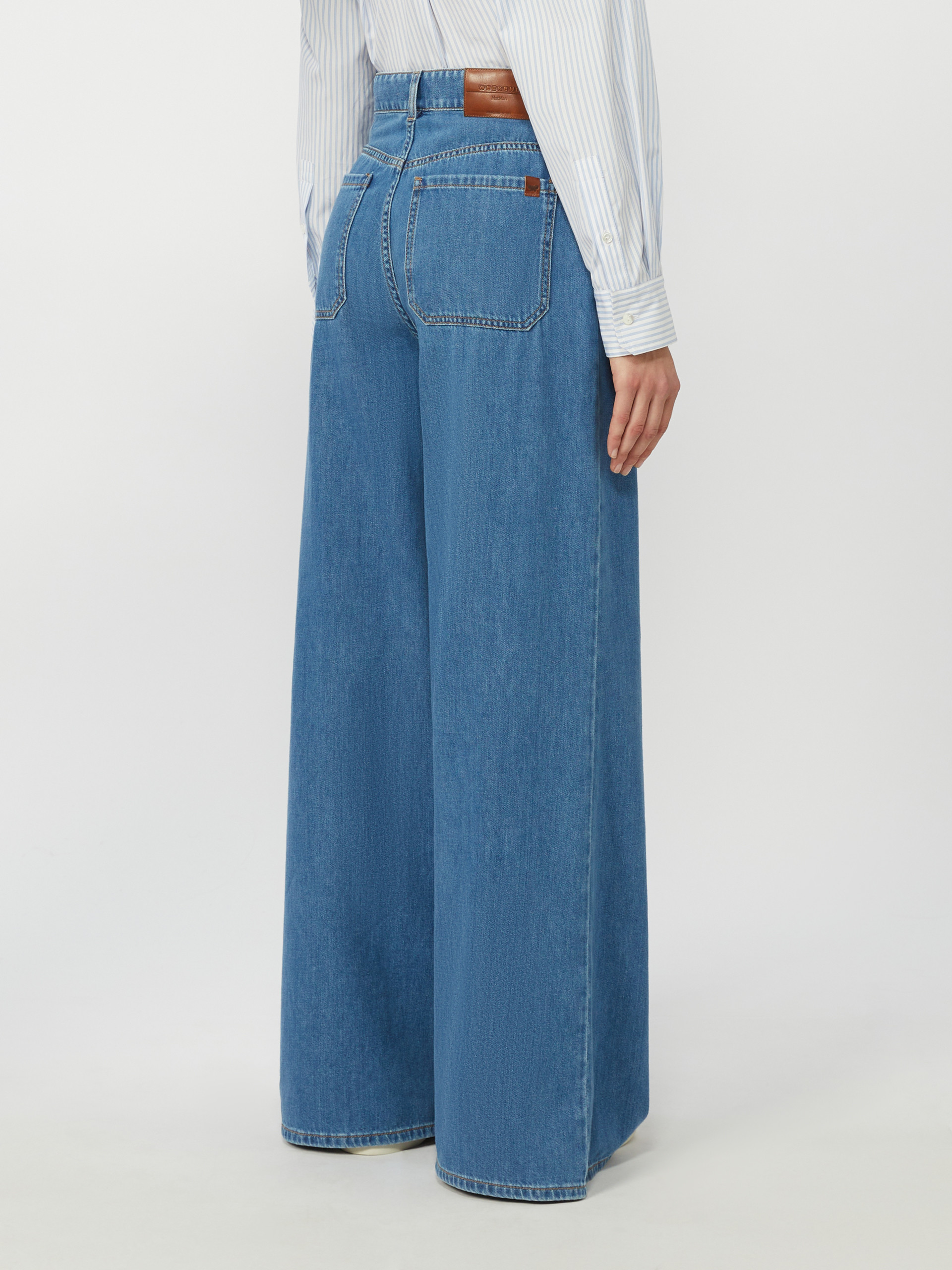 Soft cotton denim jeans - NAVY - Weekend Max Mara - 3
