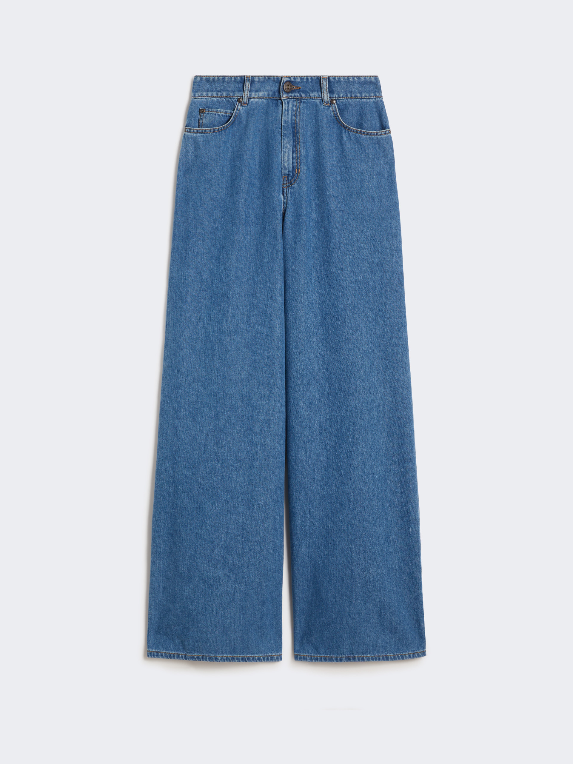 Soft cotton denim jeans - NAVY - Weekend Max Mara - 6
