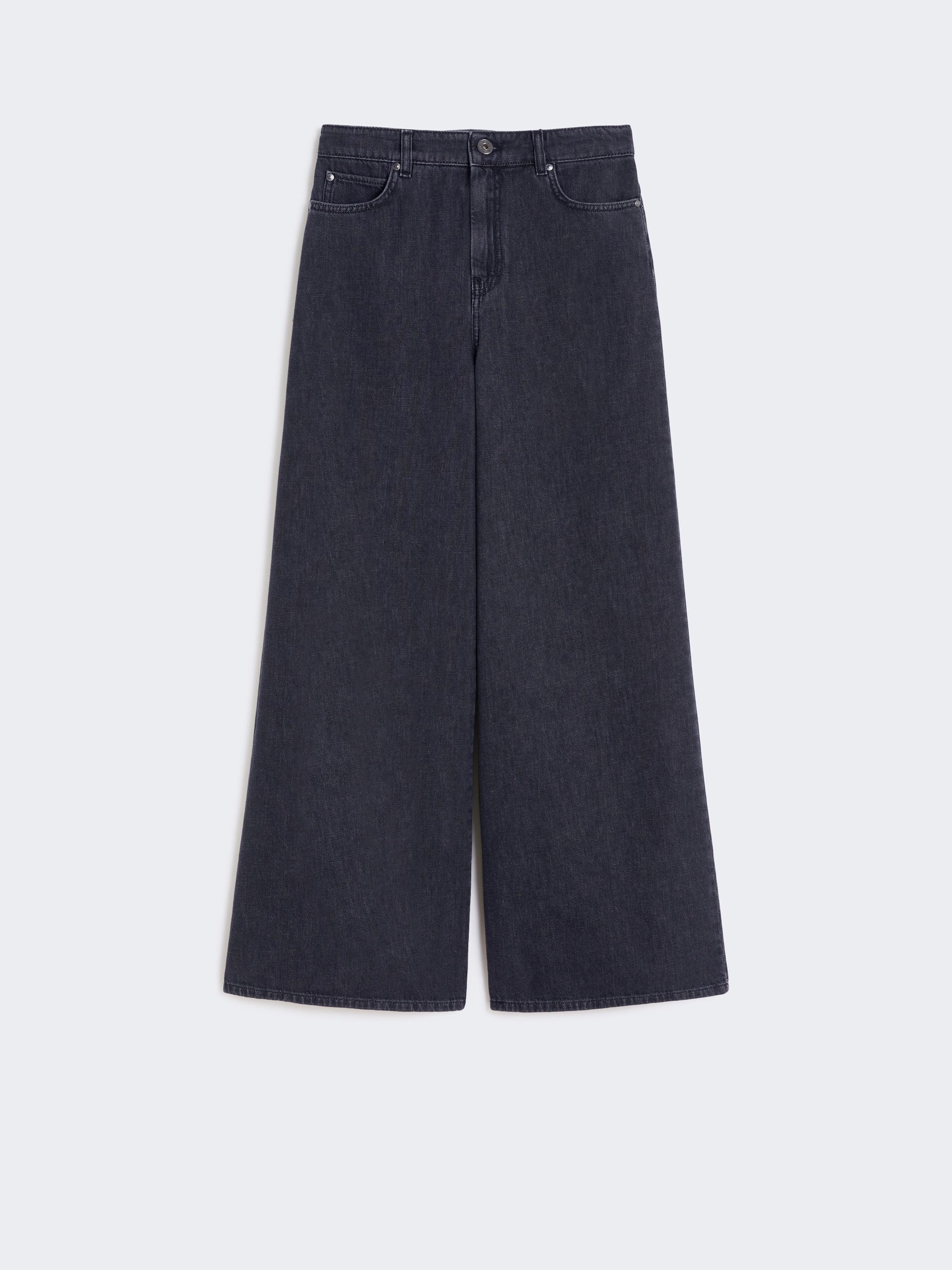Soft cotton denim jeans - BLACK - Weekend Max Mara - 5