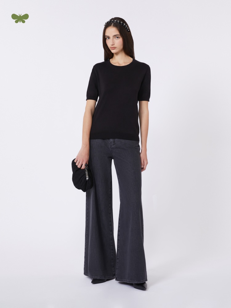 Soft cotton denim jeans - BLACK - Weekend