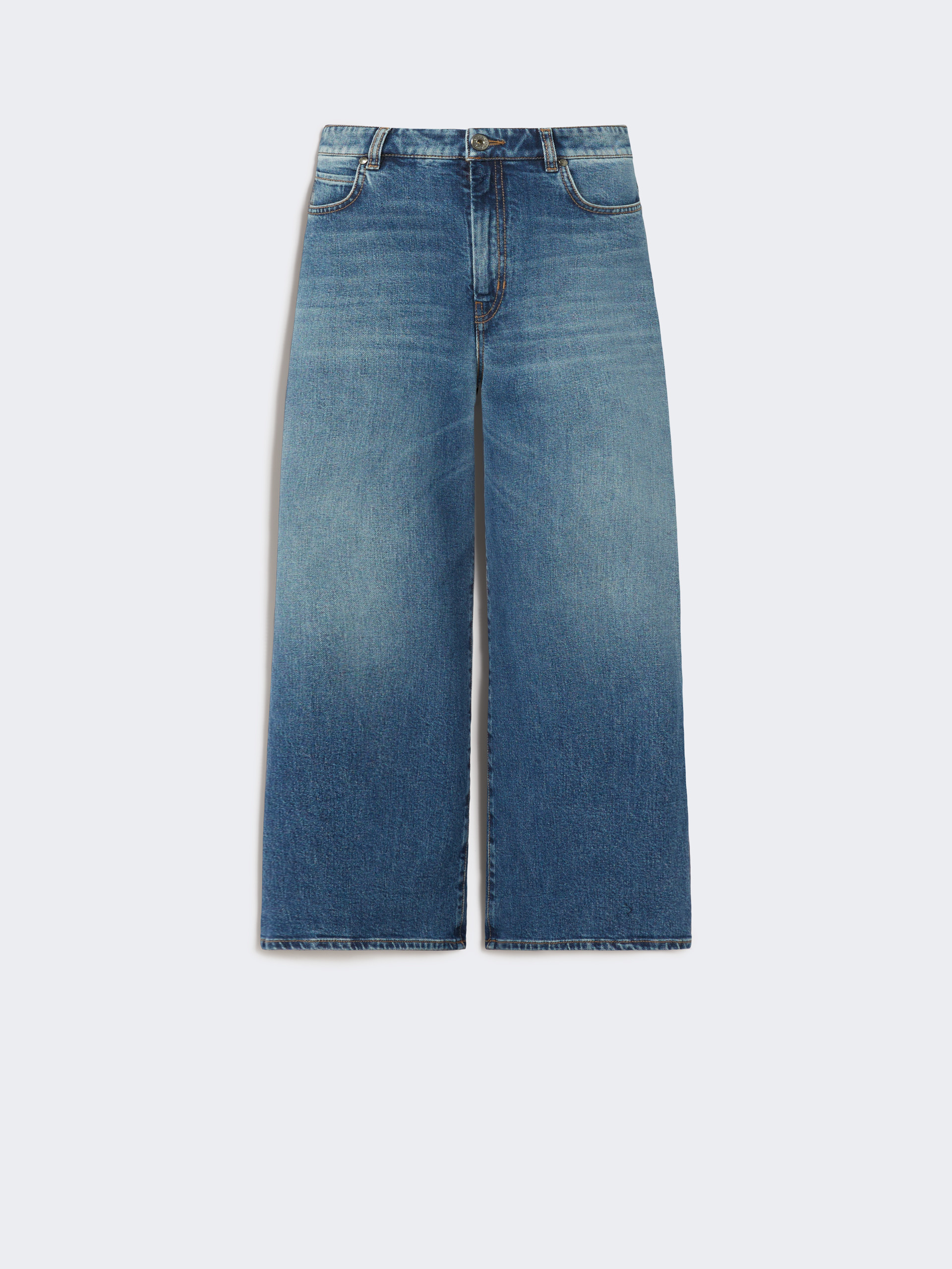 Flared comfortable denim jeans - NAVY - Weekend Max Mara - 5